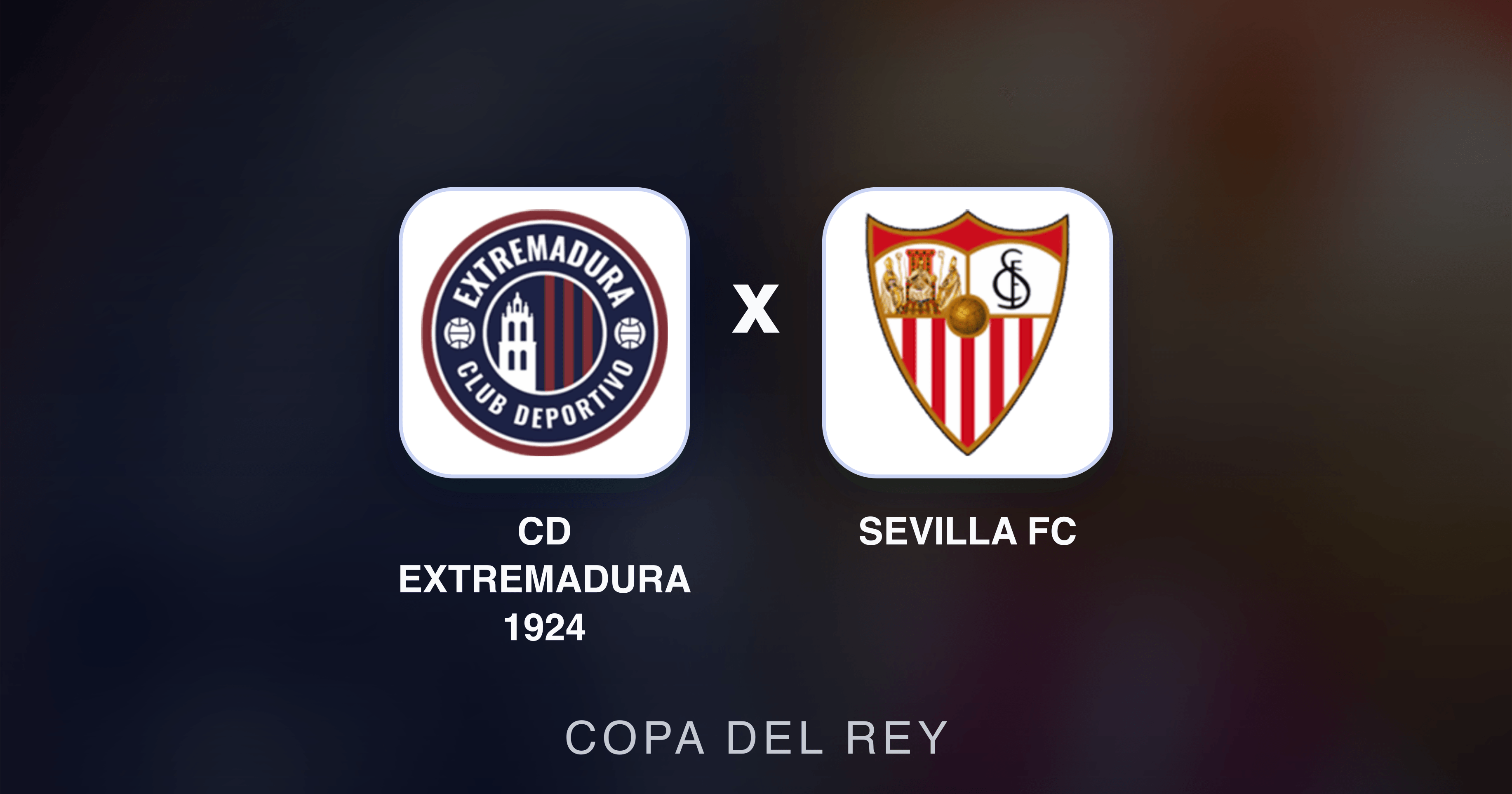 Image d’aperçu pour CD Extremadura 1924 vs Sevilla FC (Copa del Rey)