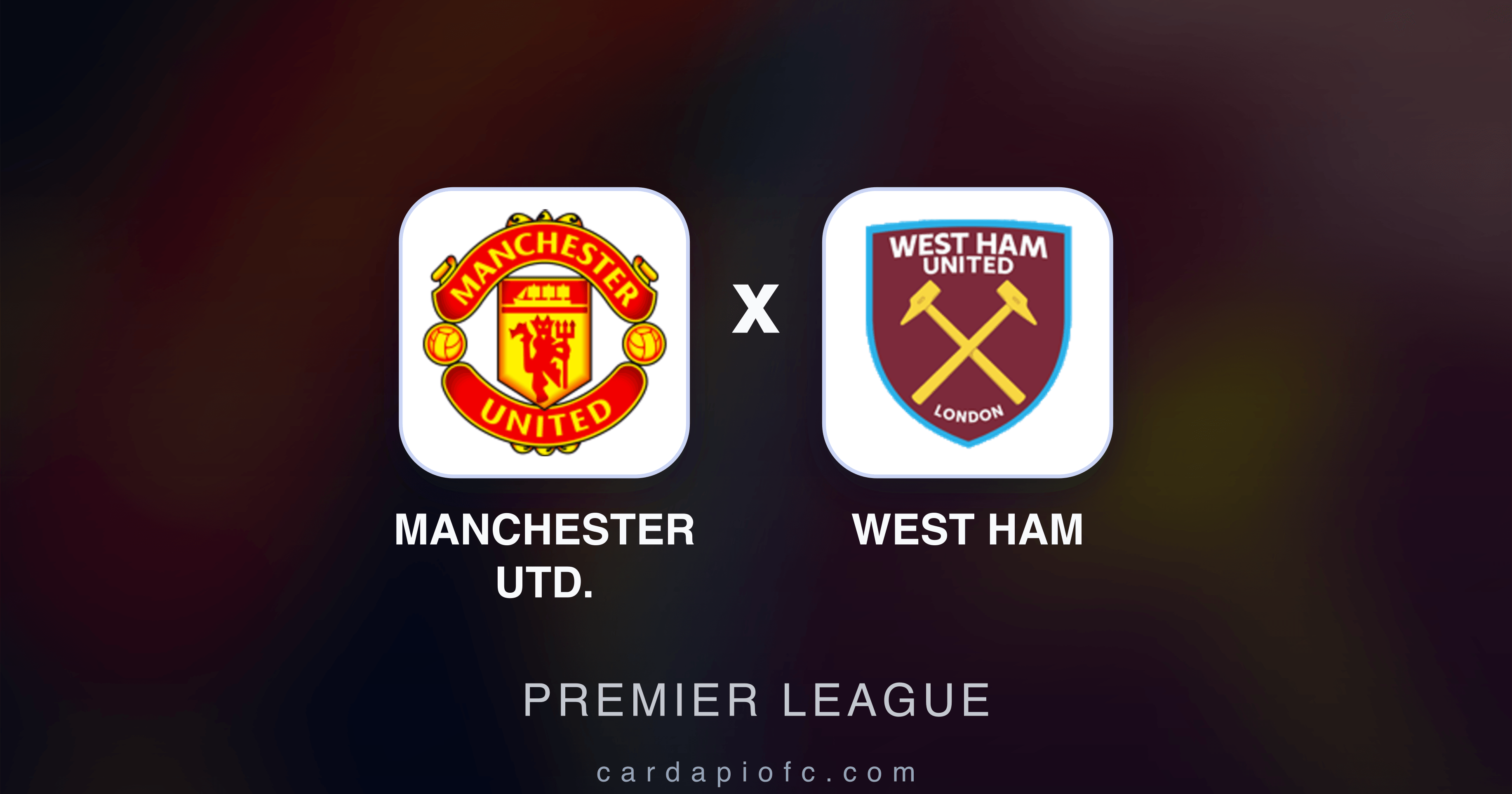Image d’aperçu pour Manchester Utd. vs West Ham (Premier League)