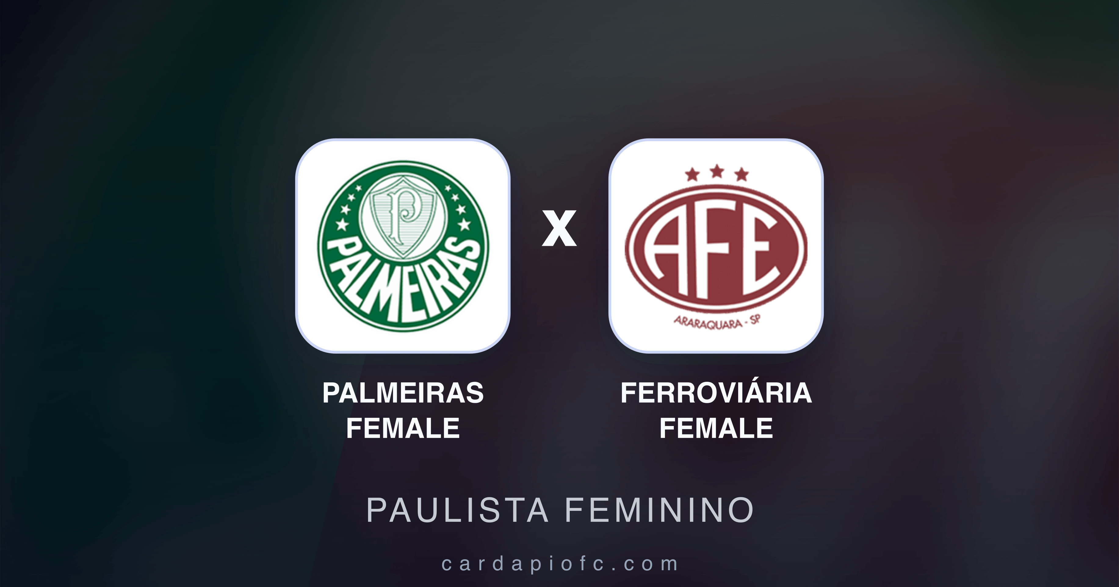 Image d’aperçu pour Palmeiras Female vs Ferroviária Female (Paulista Feminino)