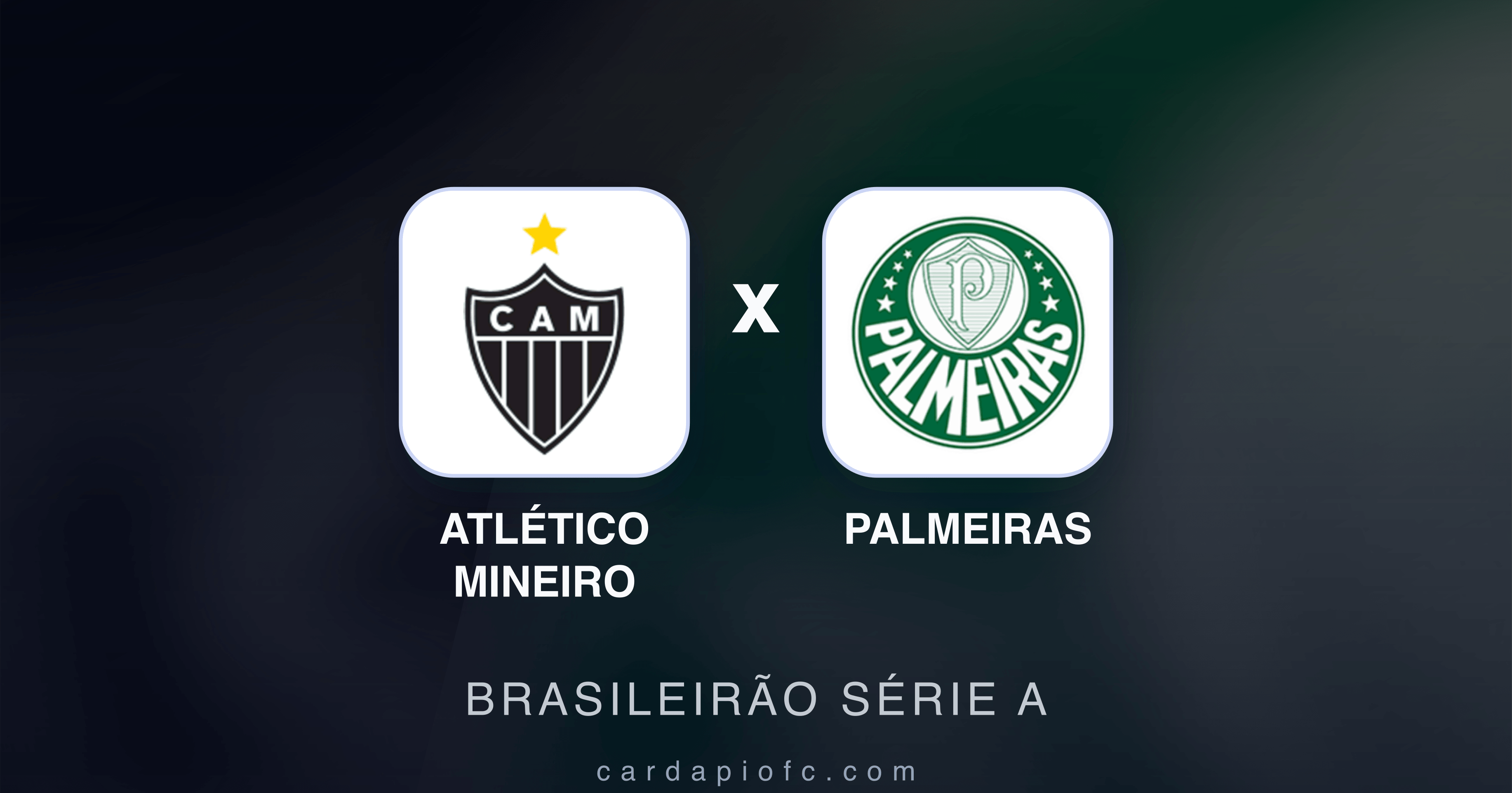 Preview image for Atlético Mineiro vs Palmeiras (Brasileirão Série A)