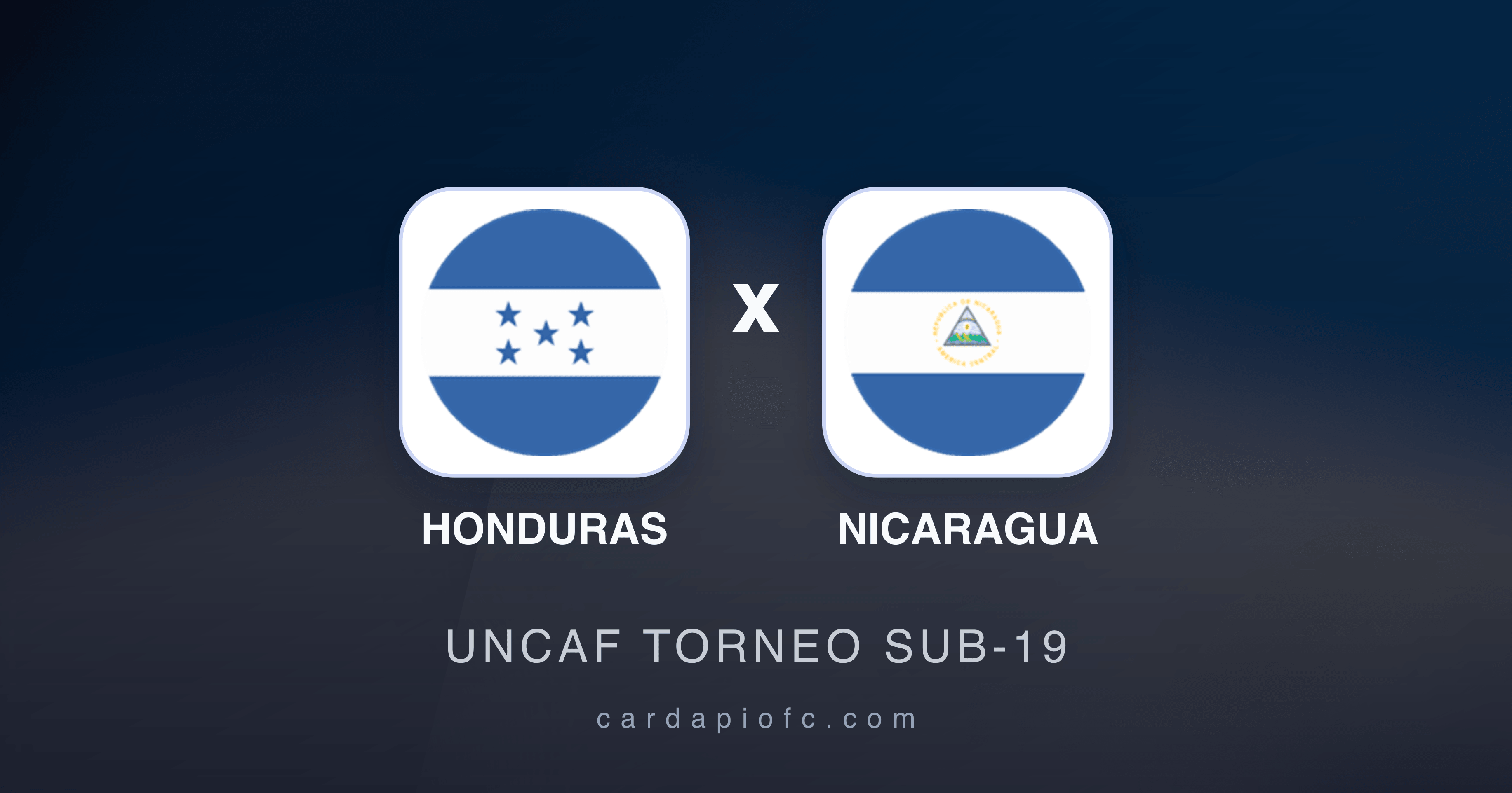 Image d’aperçu pour Honduras vs Nicaragua (UNCAF Torneo Sub-19)