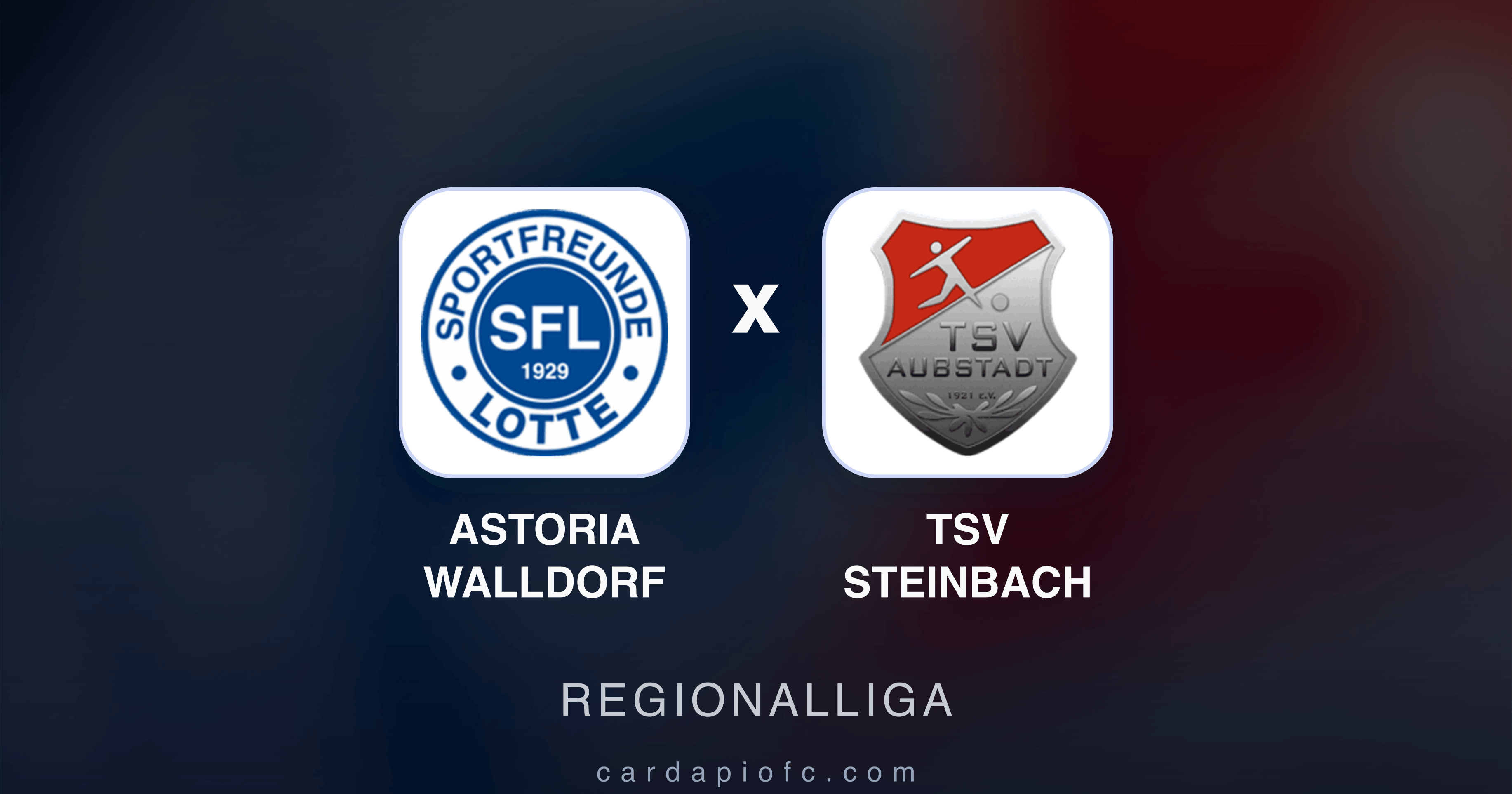 Image d’aperçu pour Astoria Walldorf vs TSV Steinbach (Regionalliga)