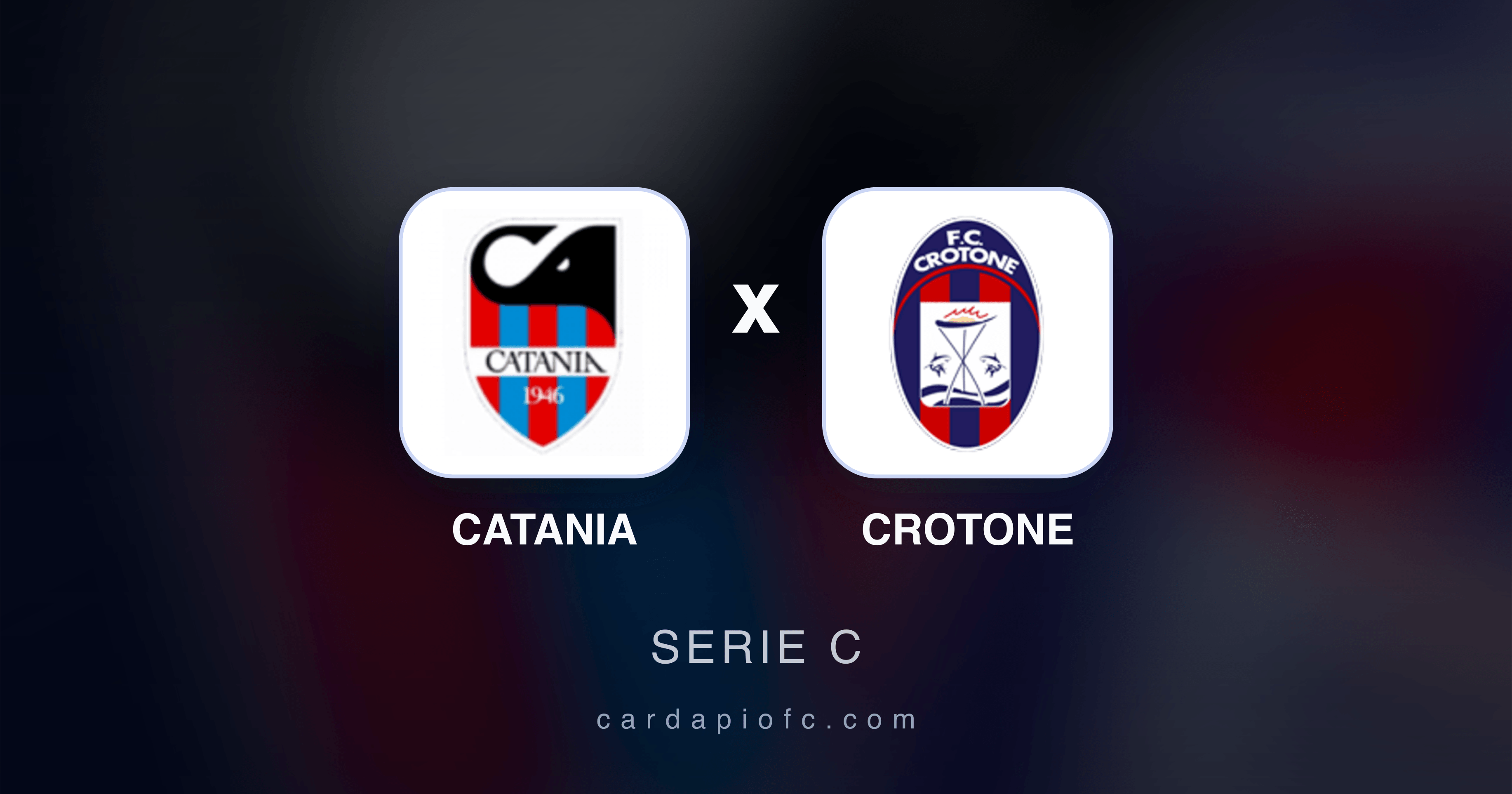 Image d’aperçu pour Catania vs Crotone (Serie C)