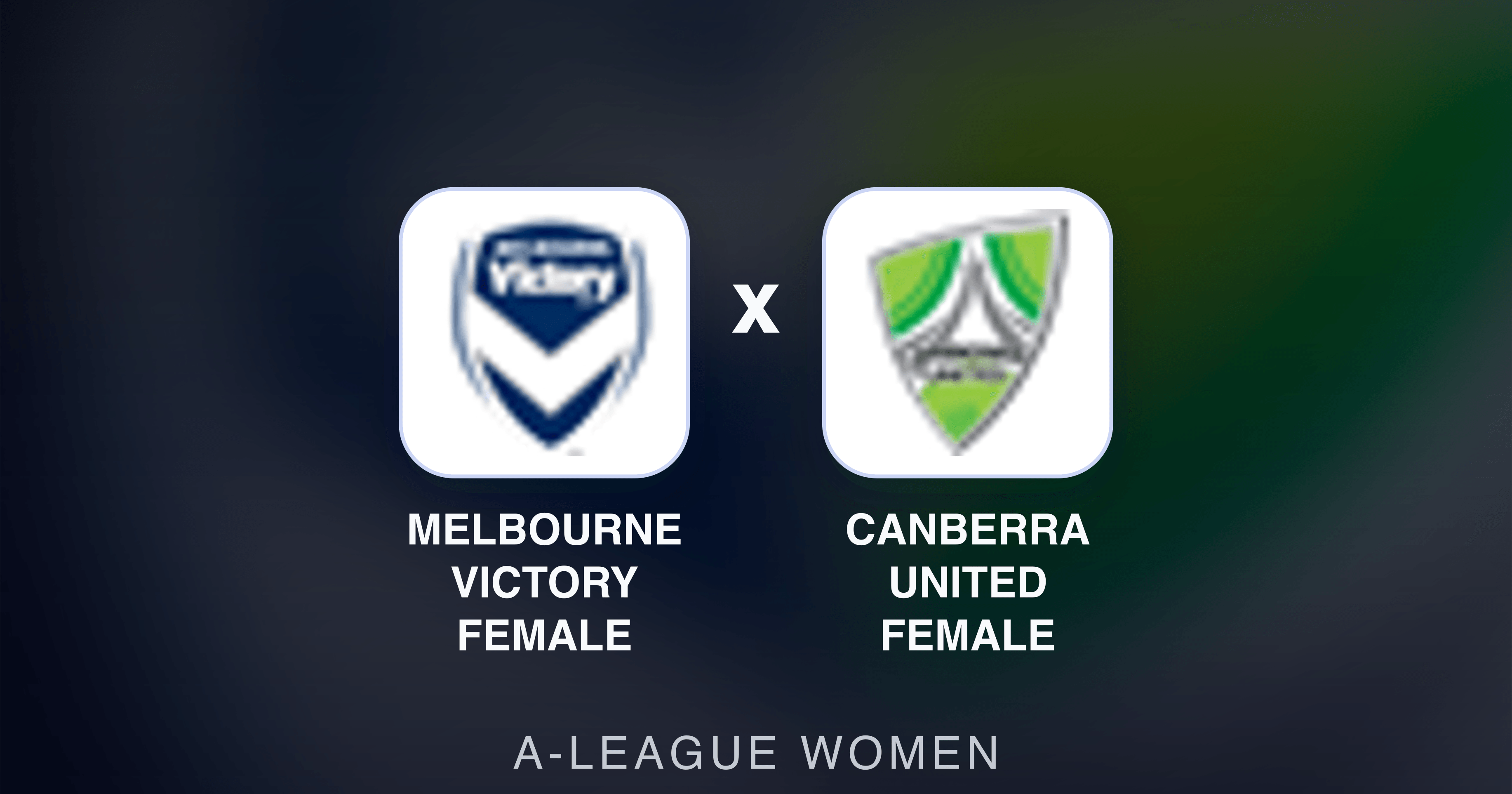 Image d’aperçu pour Melbourne Victory Female vs Canberra United Female (A-League Women)