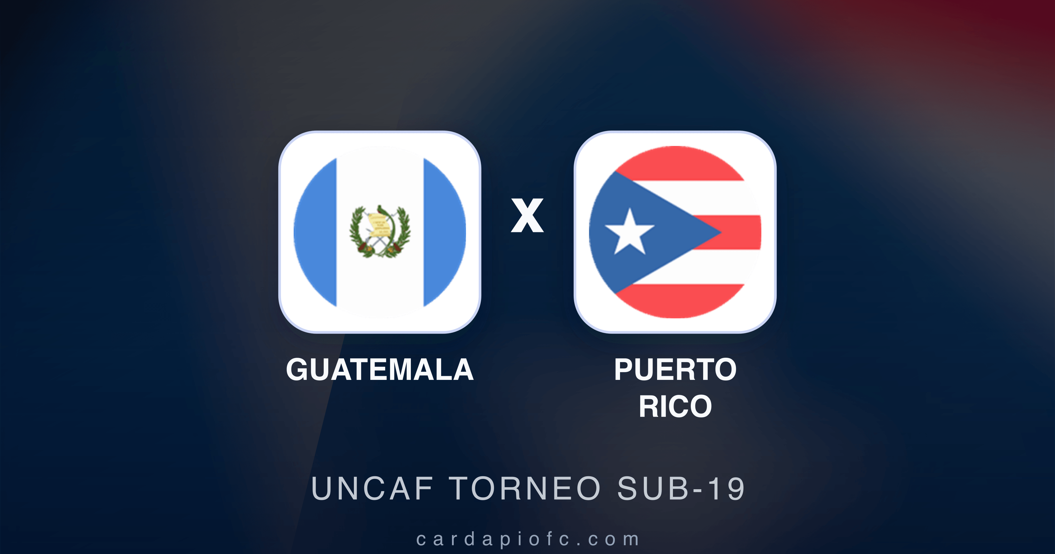 Image d’aperçu pour Guatemala vs Puerto Rico (UNCAF Torneo Sub-19)
