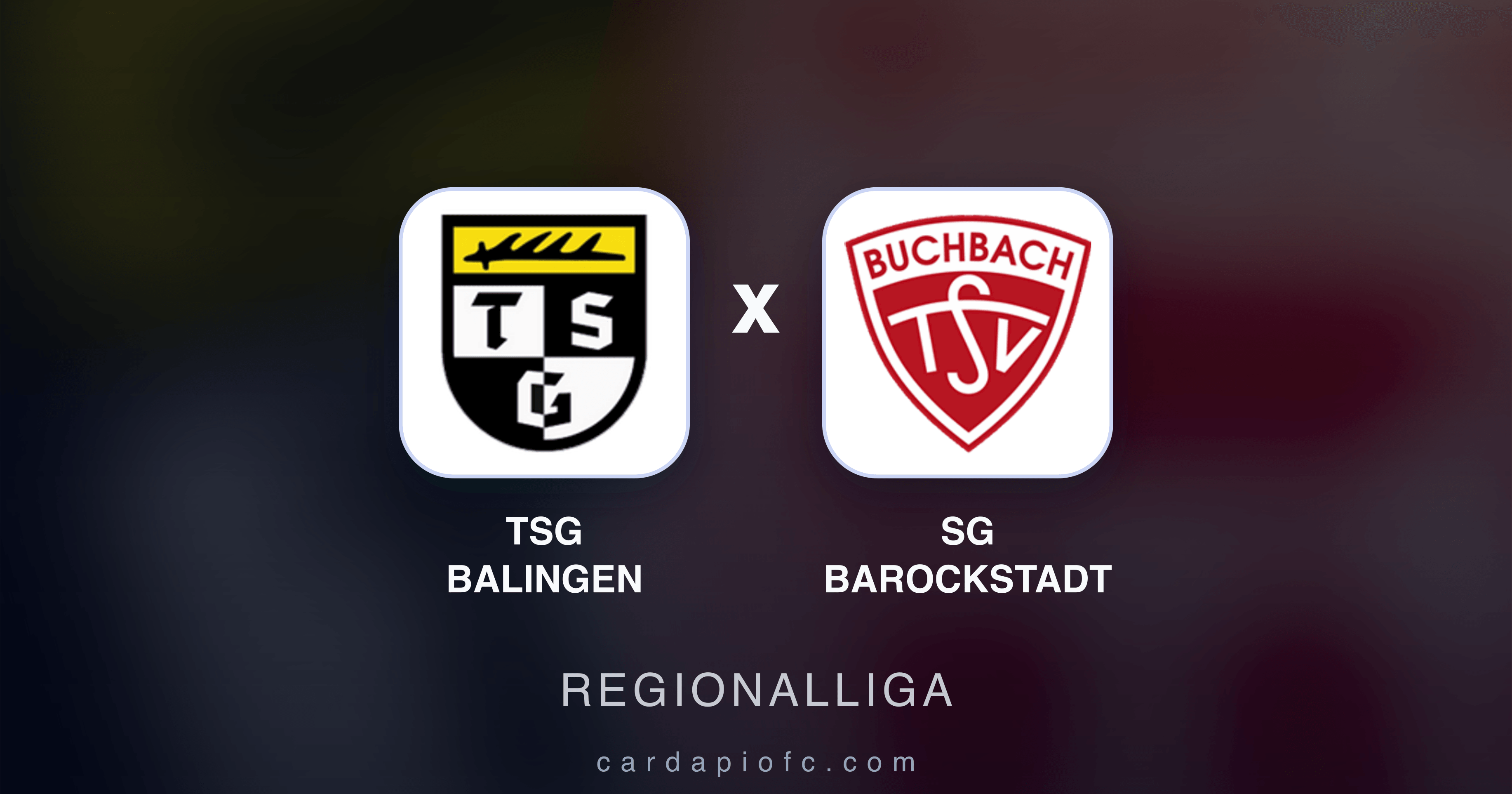 Image d’aperçu pour TSG Balingen vs SG Barockstadt (Regionalliga)