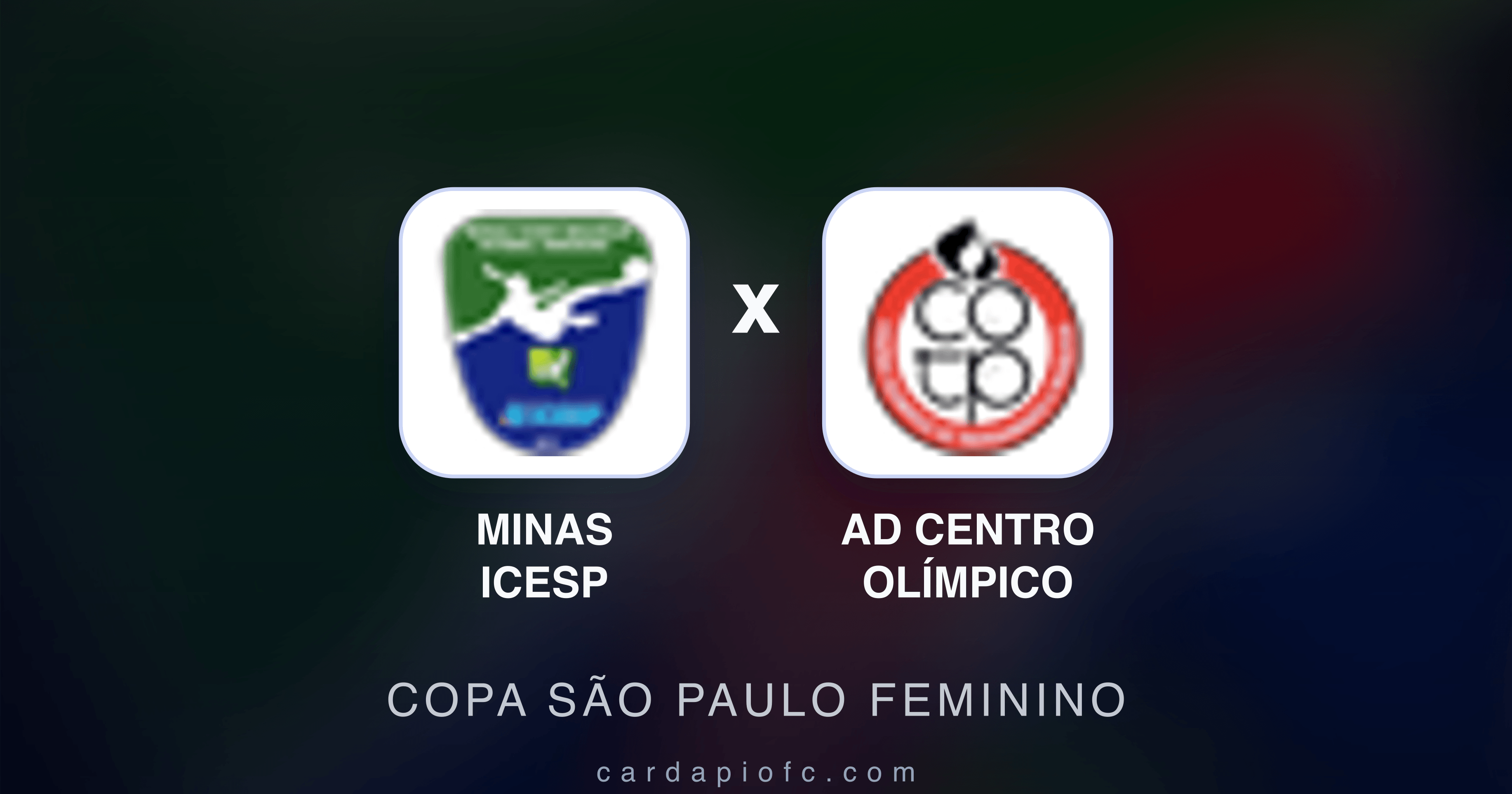 Image d’aperçu pour Minas Icesp vs AD Centro Olímpico (Copa São Paulo Feminino)
