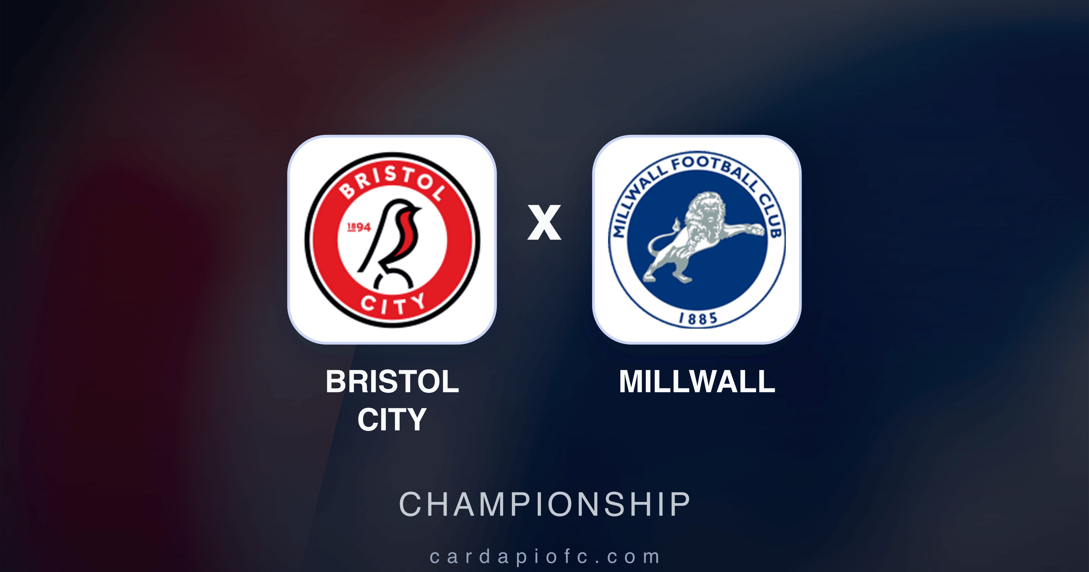 Image d’aperçu pour Bristol City vs Millwall (Championship)