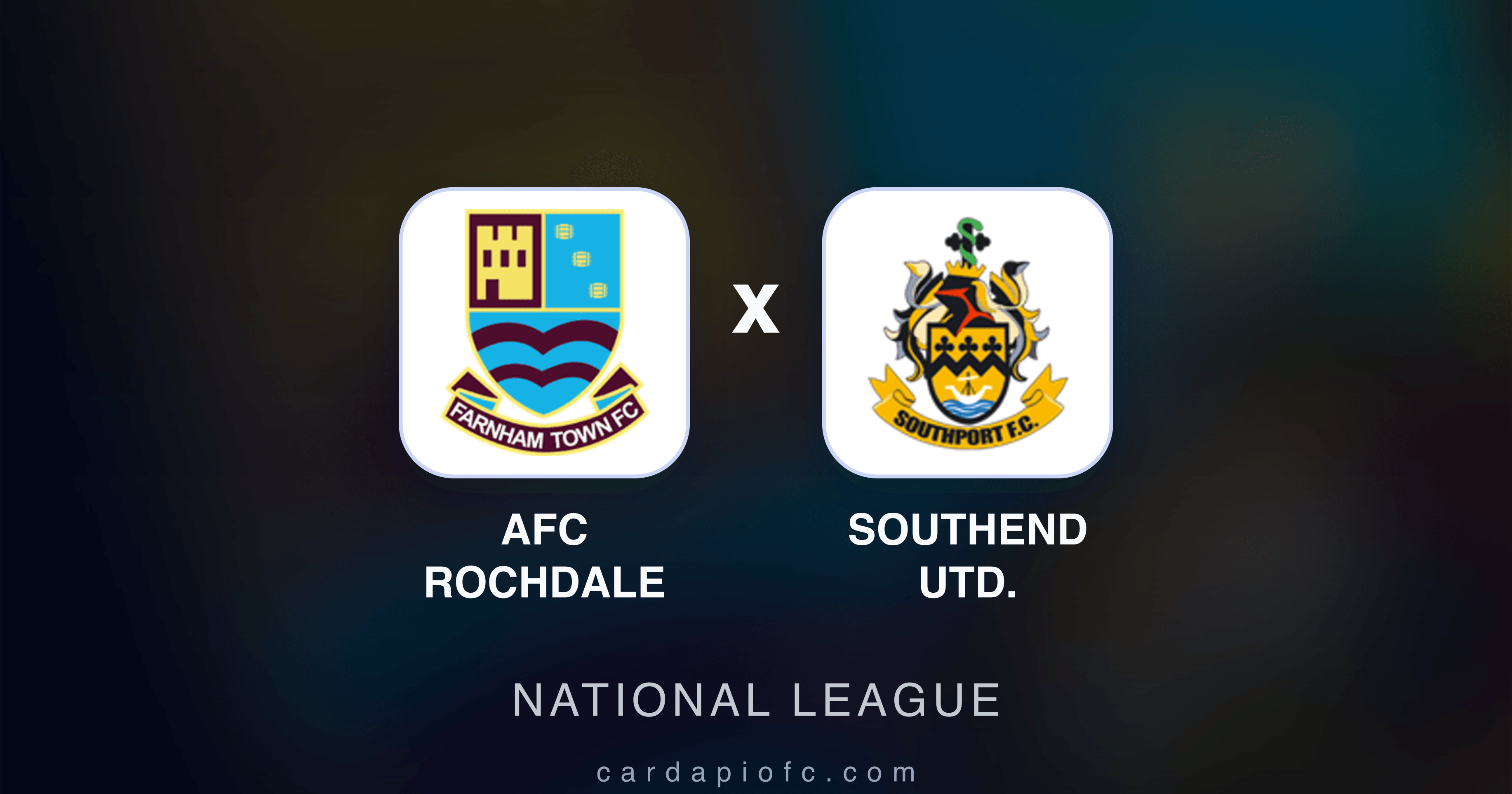 Image d’aperçu pour AFC Rochdale vs Southend Utd. (National League)