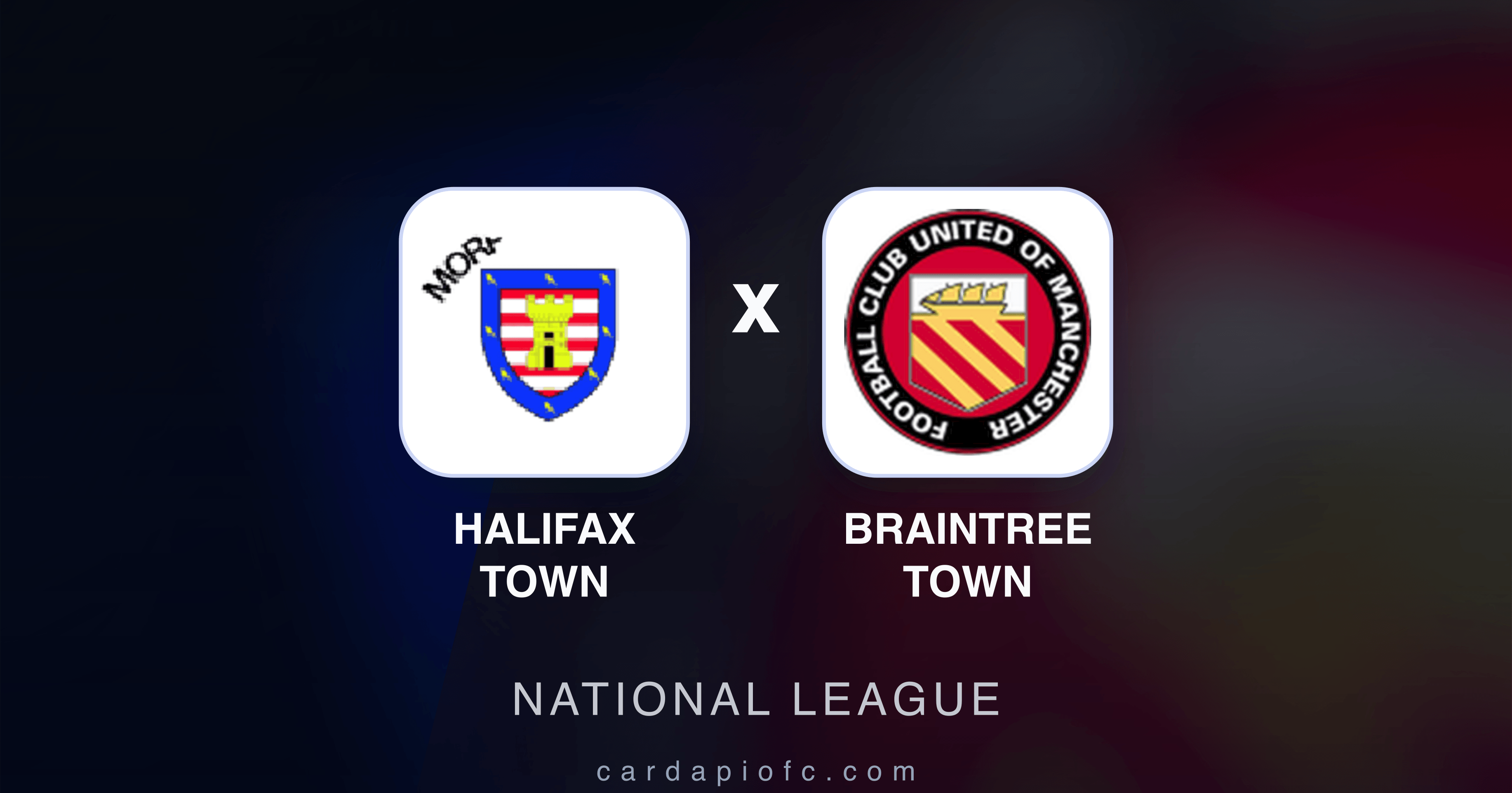 Image d’aperçu pour Halifax Town vs Braintree Town (National League)