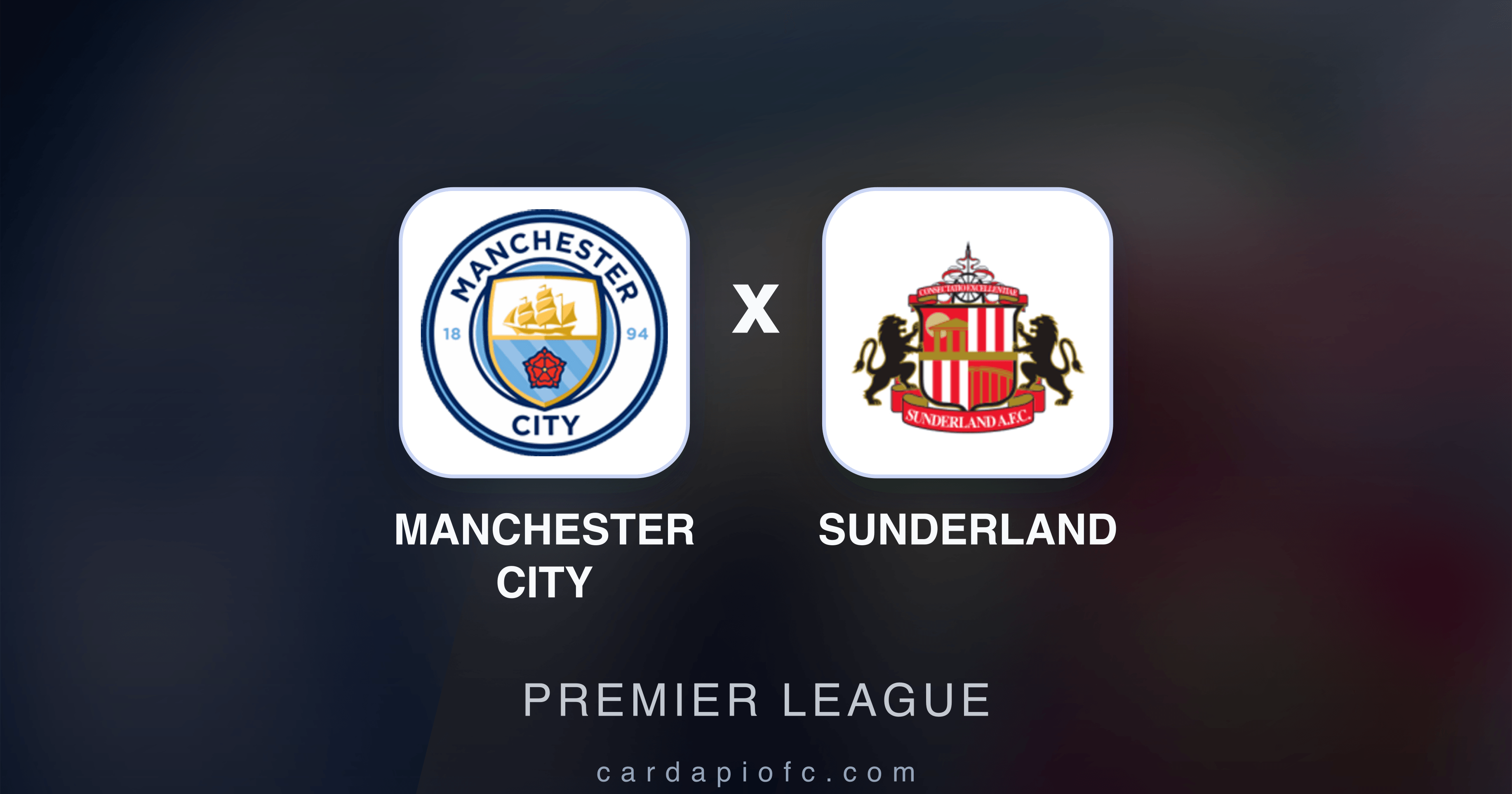 Image d’aperçu pour Manchester City vs Sunderland (Premier League)