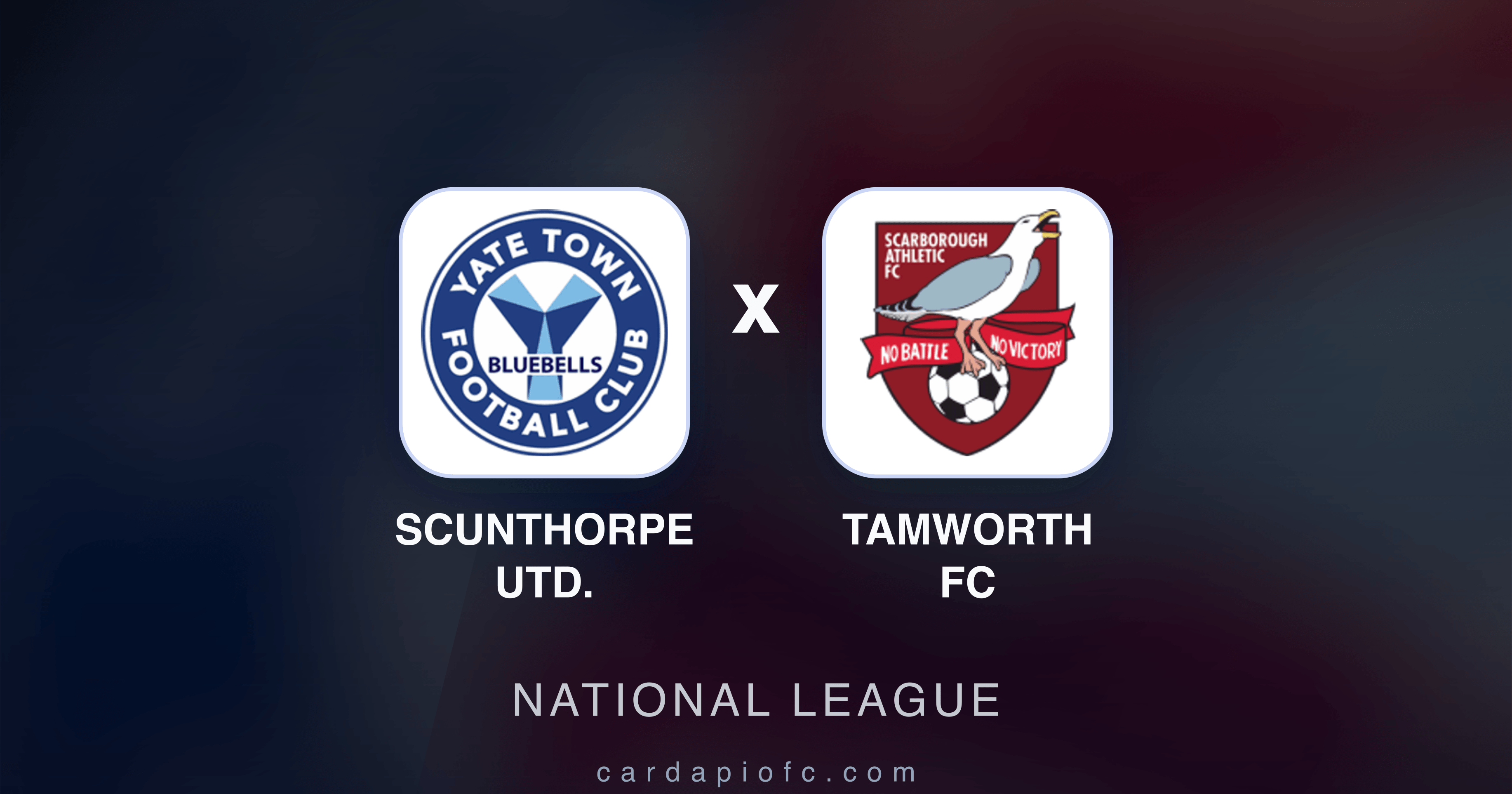 Image d’aperçu pour Scunthorpe Utd. vs Tamworth FC (National League)