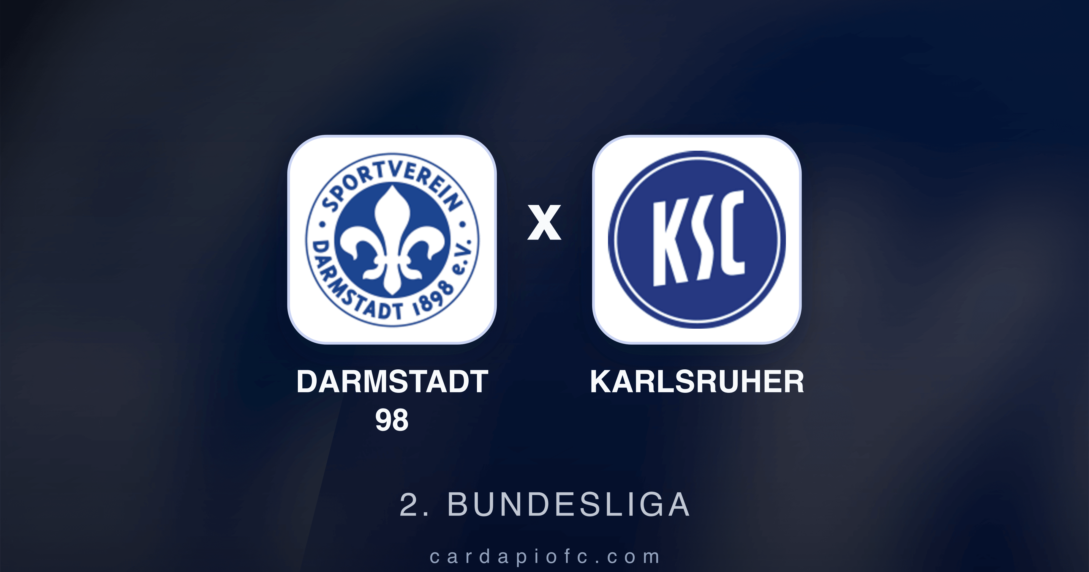 Image d’aperçu pour Darmstadt 98 vs Karlsruher (2. Bundesliga)