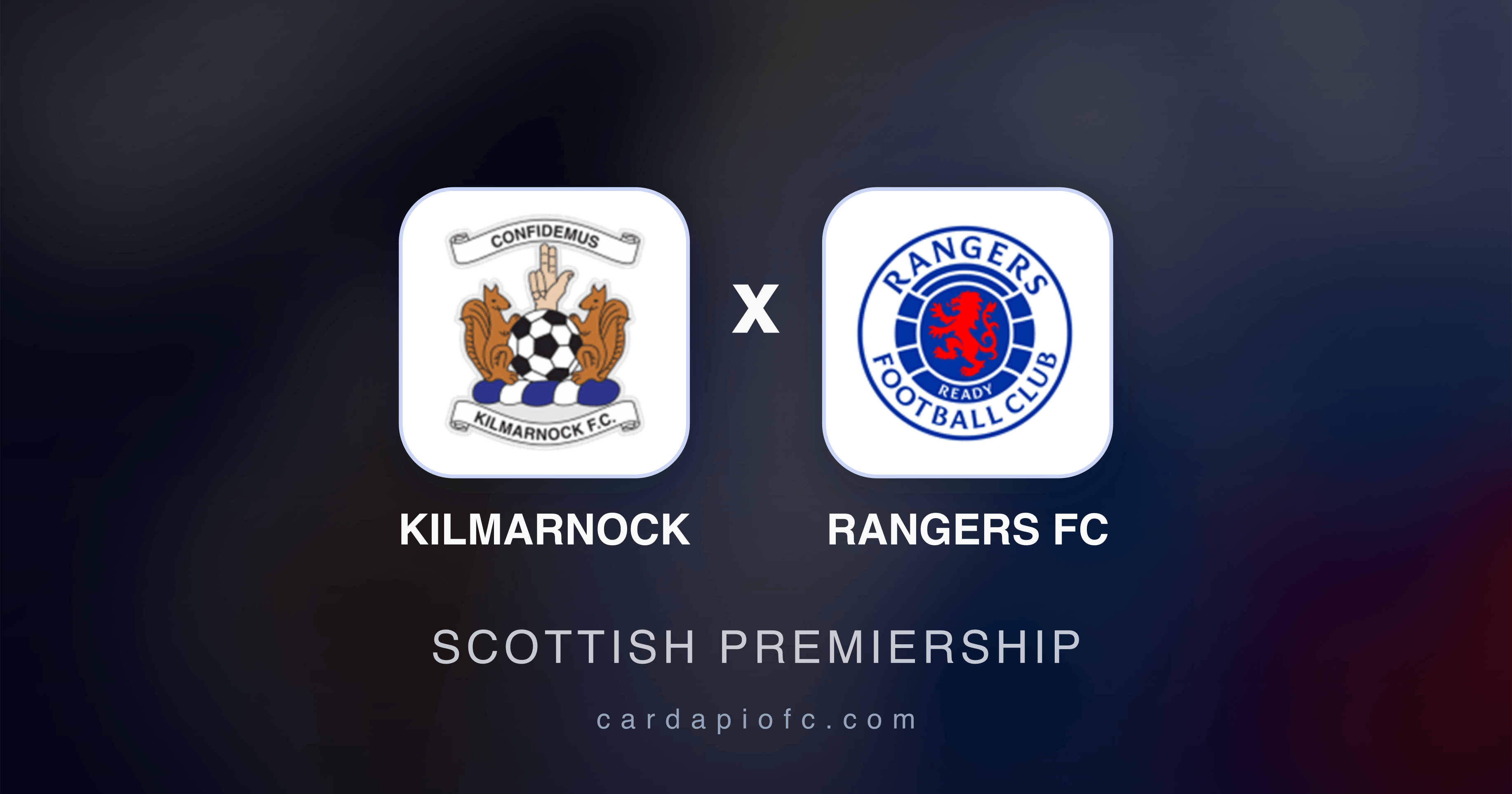 Image d’aperçu pour Kilmarnock vs Rangers FC (Scottish Premiership)
