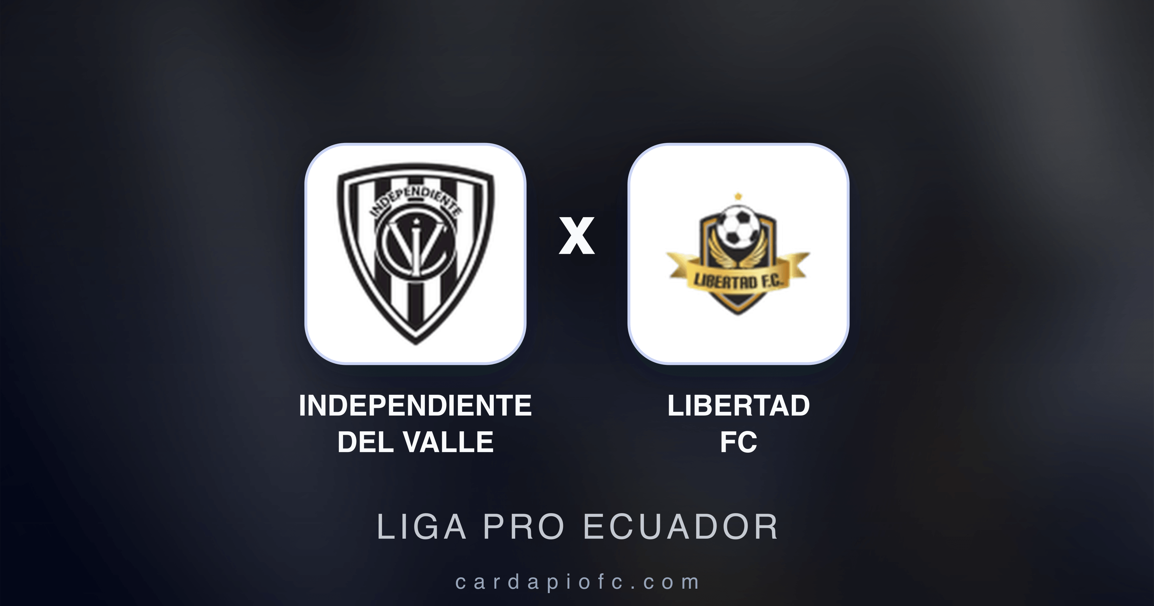 Image d’aperçu pour Independiente del Valle vs Libertad FC (Liga Pro Ecuador)