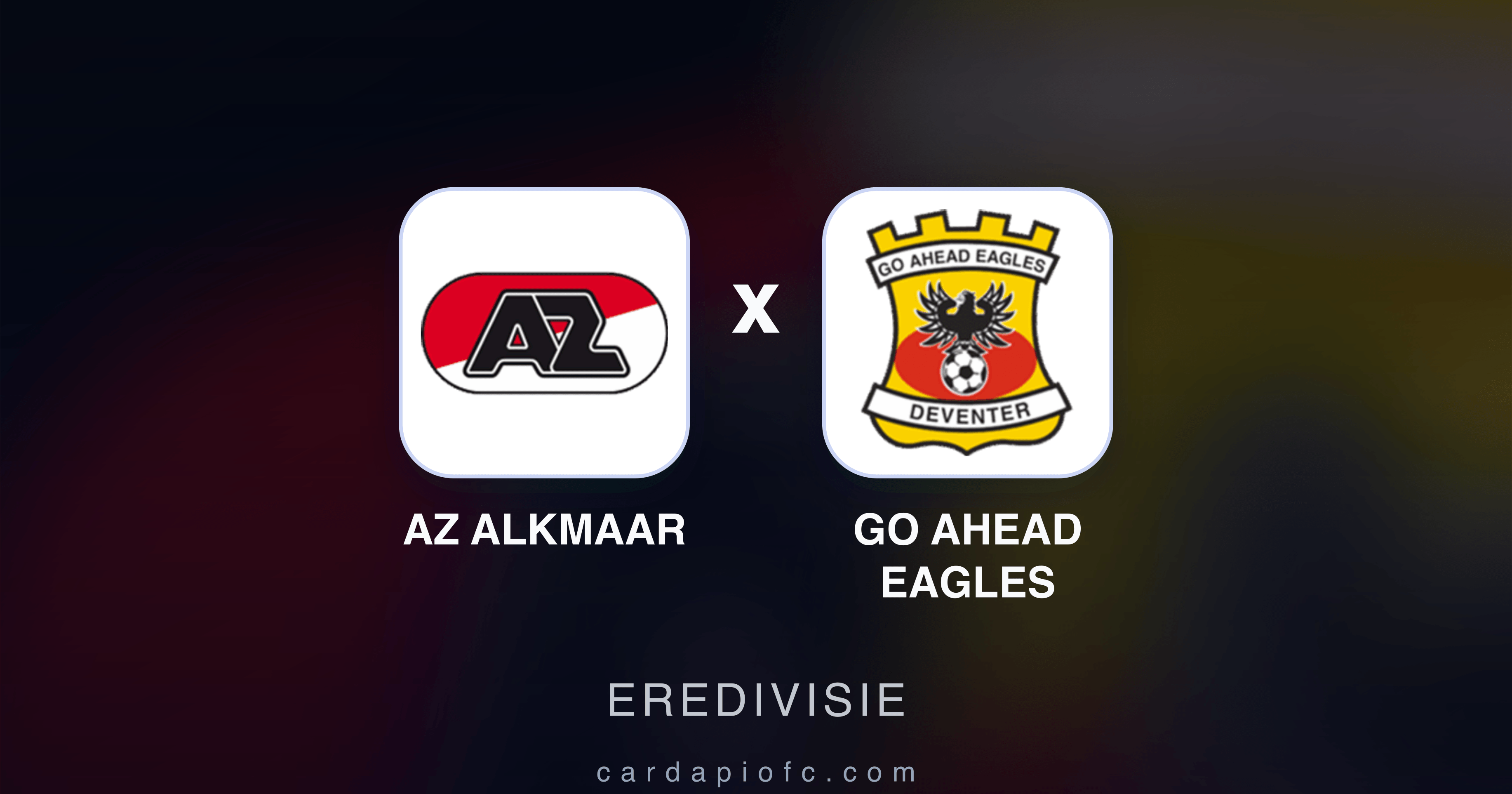 Image d’aperçu pour AZ Alkmaar vs Go Ahead Eagles (Eredivisie)