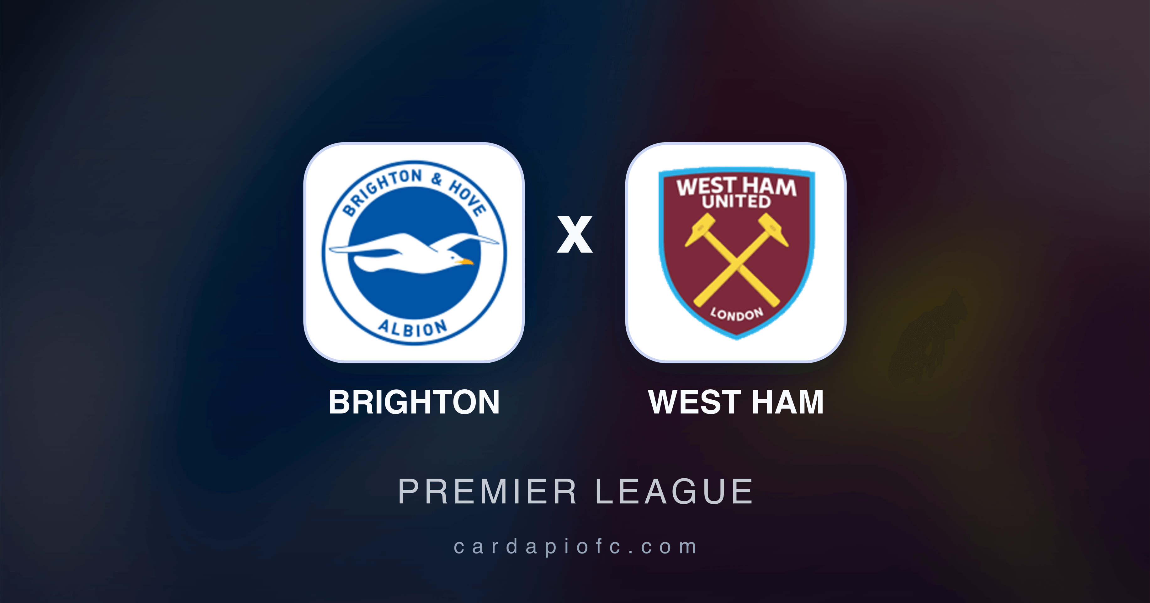 Image d’aperçu pour Brighton vs West Ham (Premier League)