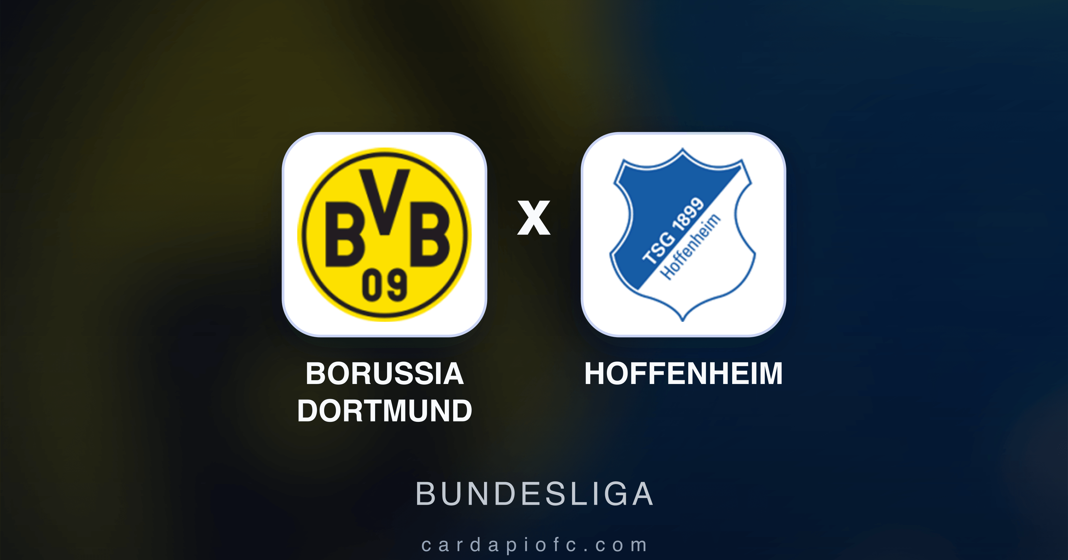Image d’aperçu pour Borussia Dortmund vs Hoffenheim (Bundesliga)
