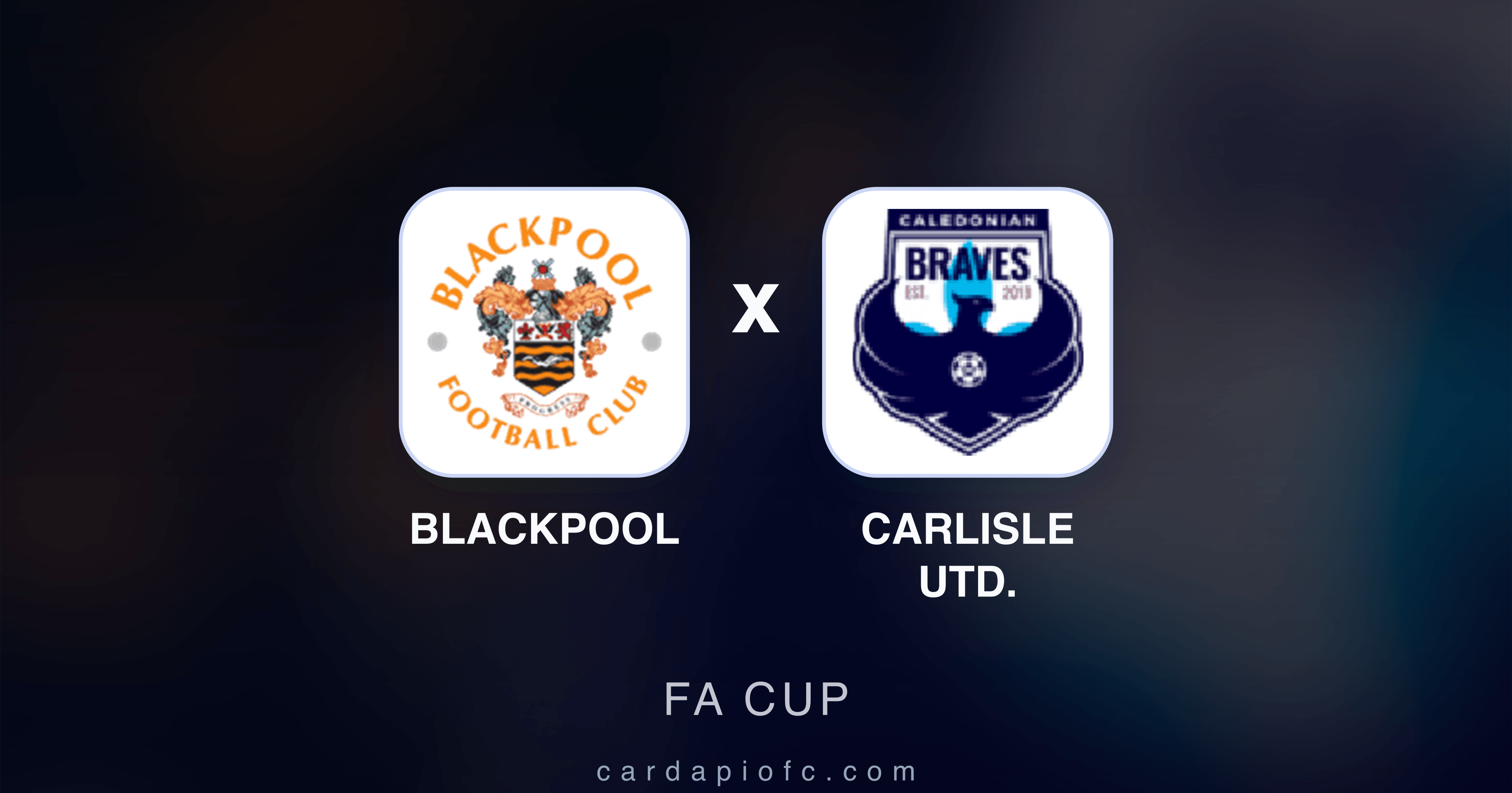 Image d’aperçu pour Blackpool vs Carlisle Utd. (FA Cup)