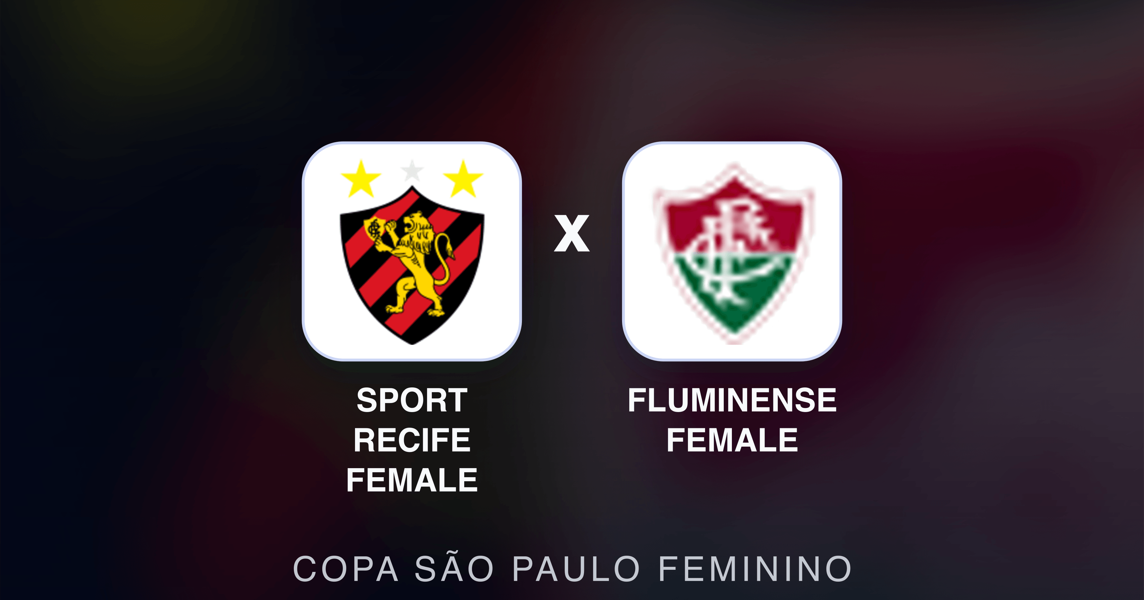 Image d’aperçu pour Sport Recife Female vs Fluminense Female (Copa São Paulo Feminino)