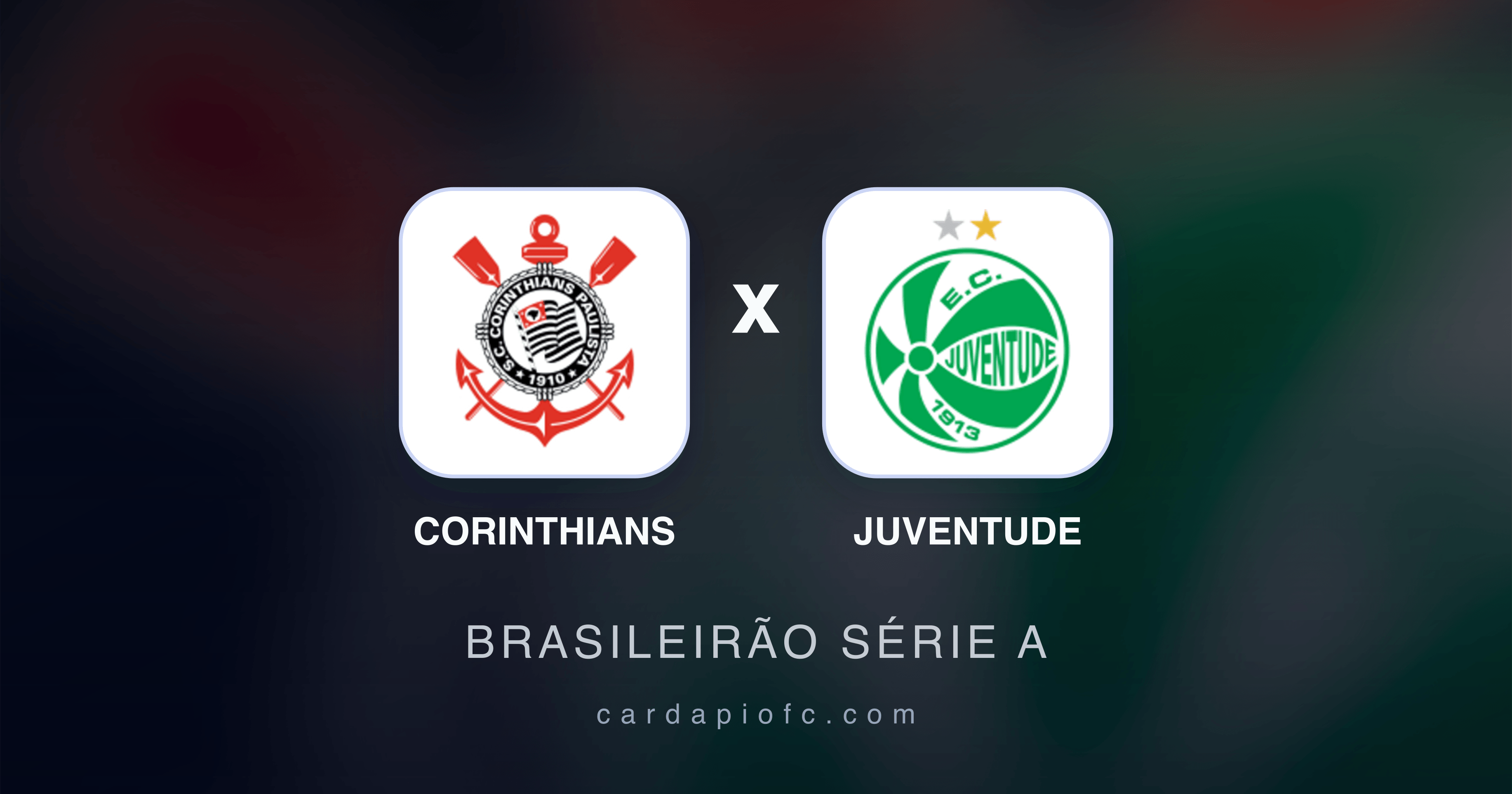 Image d’aperçu pour Corinthians vs Juventude (Brasileirão Série A)