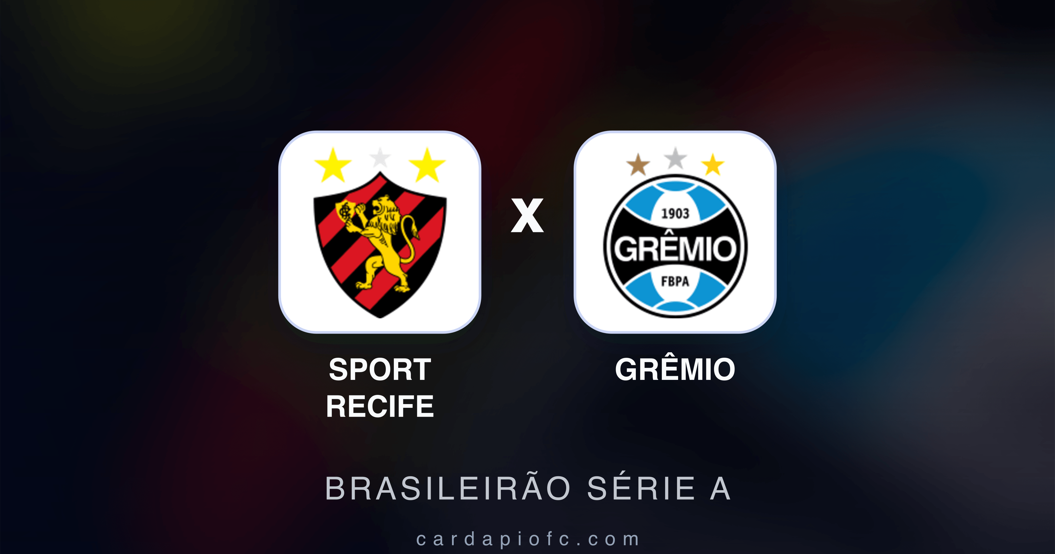 Image d’aperçu pour Sport Recife vs Grêmio (Brasileirão Série A)
