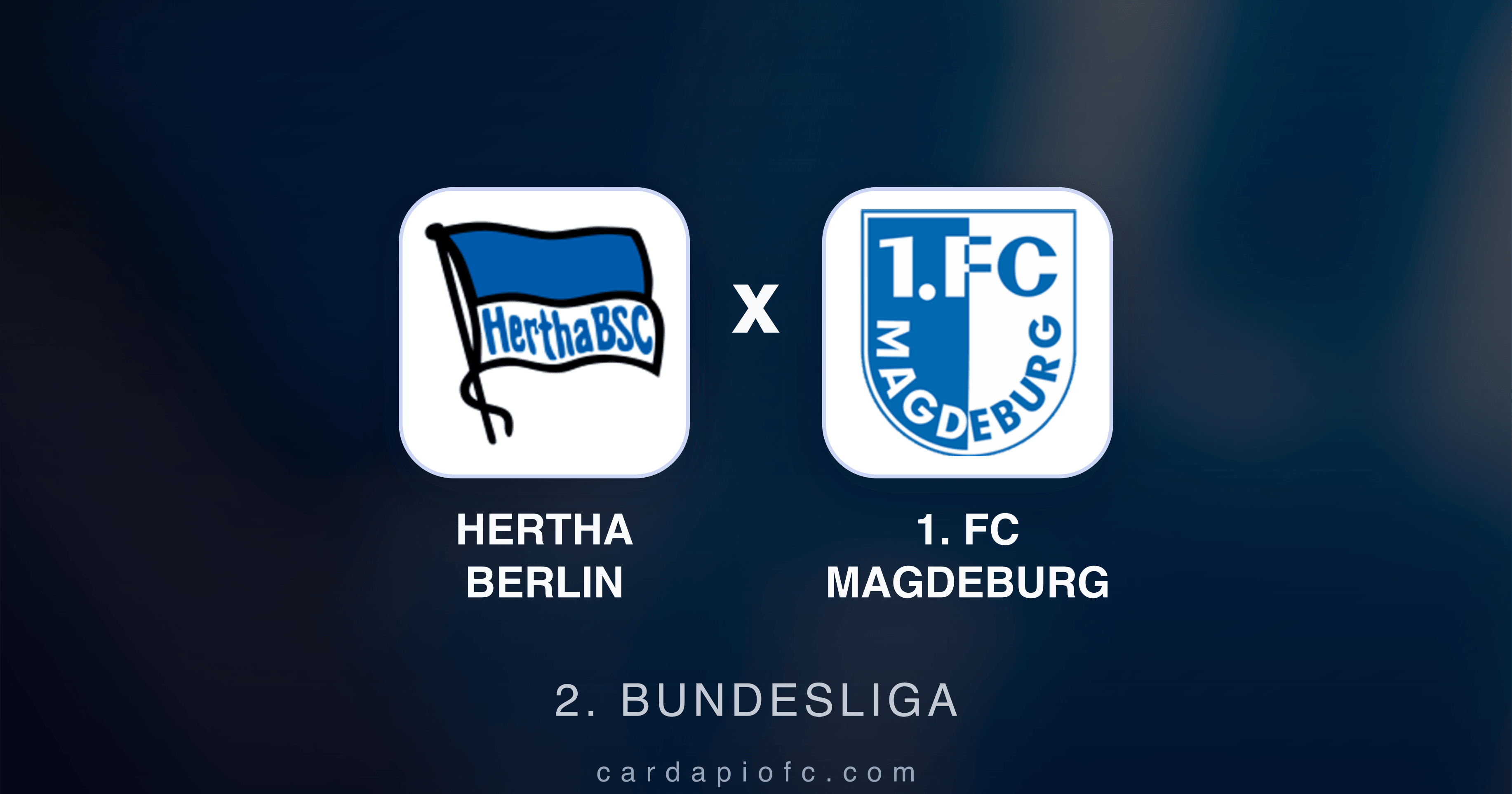Image d’aperçu pour Hertha Berlin vs 1. FC Magdeburg (2. Bundesliga)