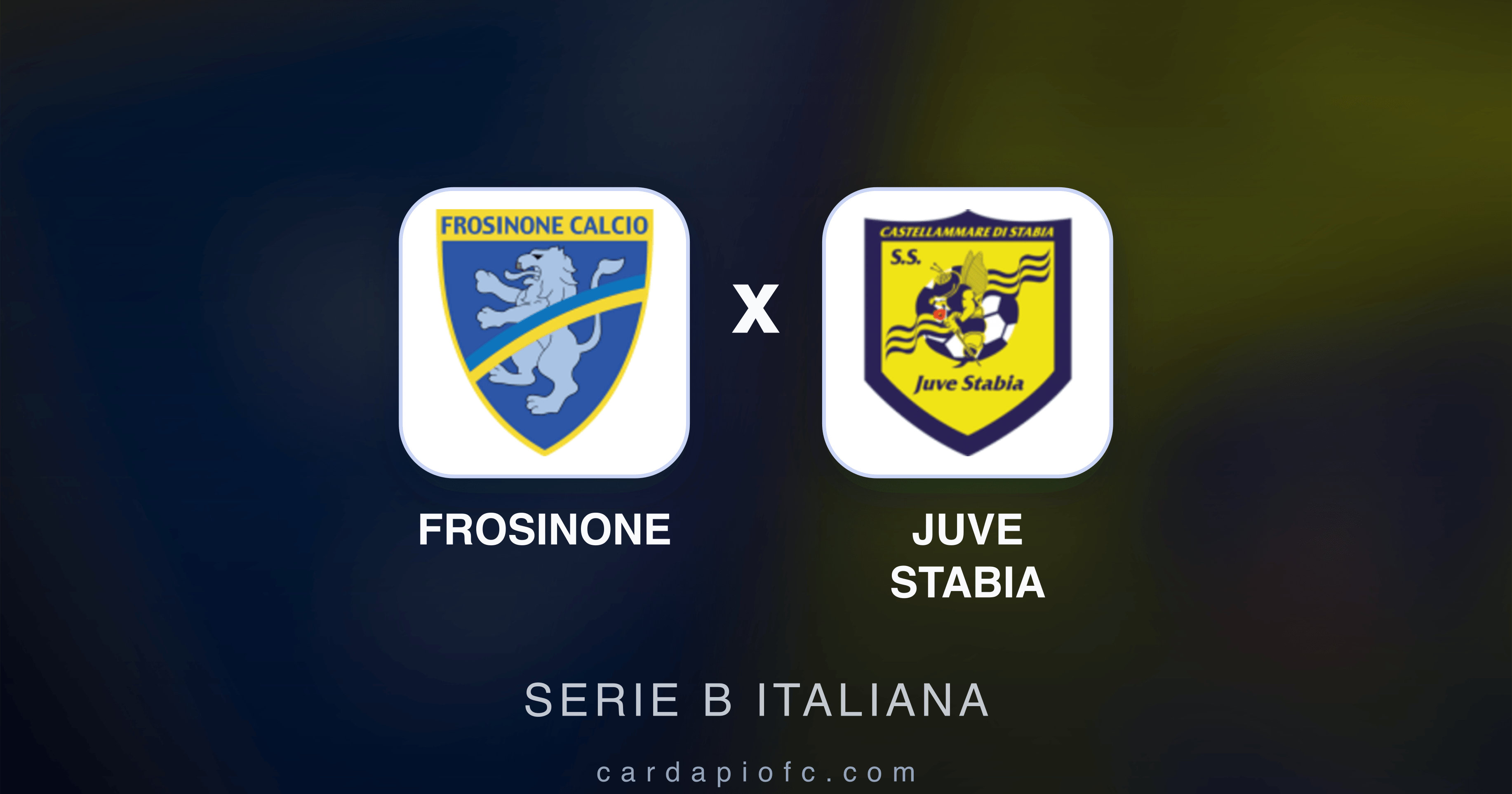 Image d’aperçu pour Frosinone vs Juve Stabia (Serie B Italiana)