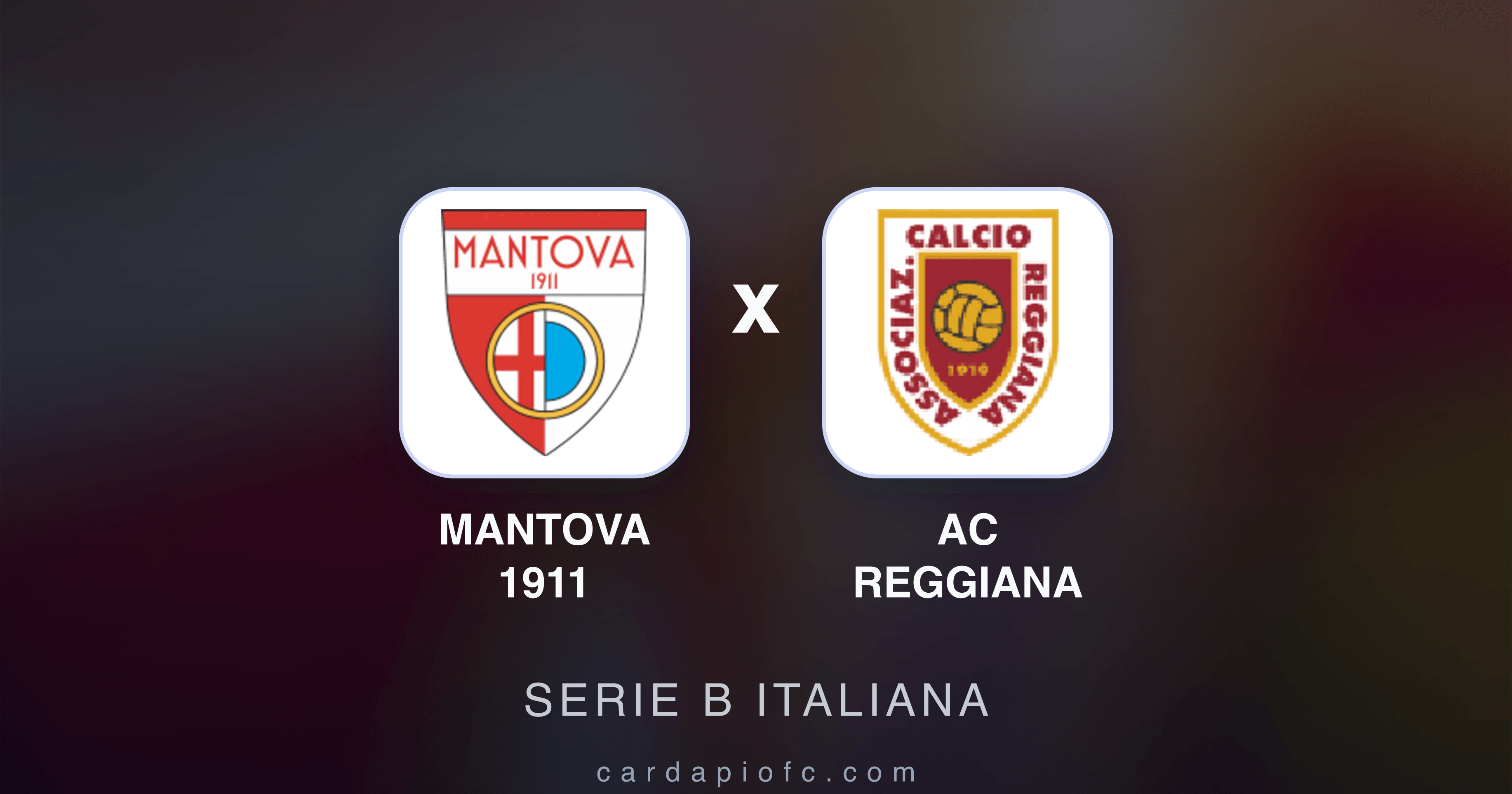 Image d’aperçu pour Mantova 1911 vs AC Reggiana (Serie B Italiana)