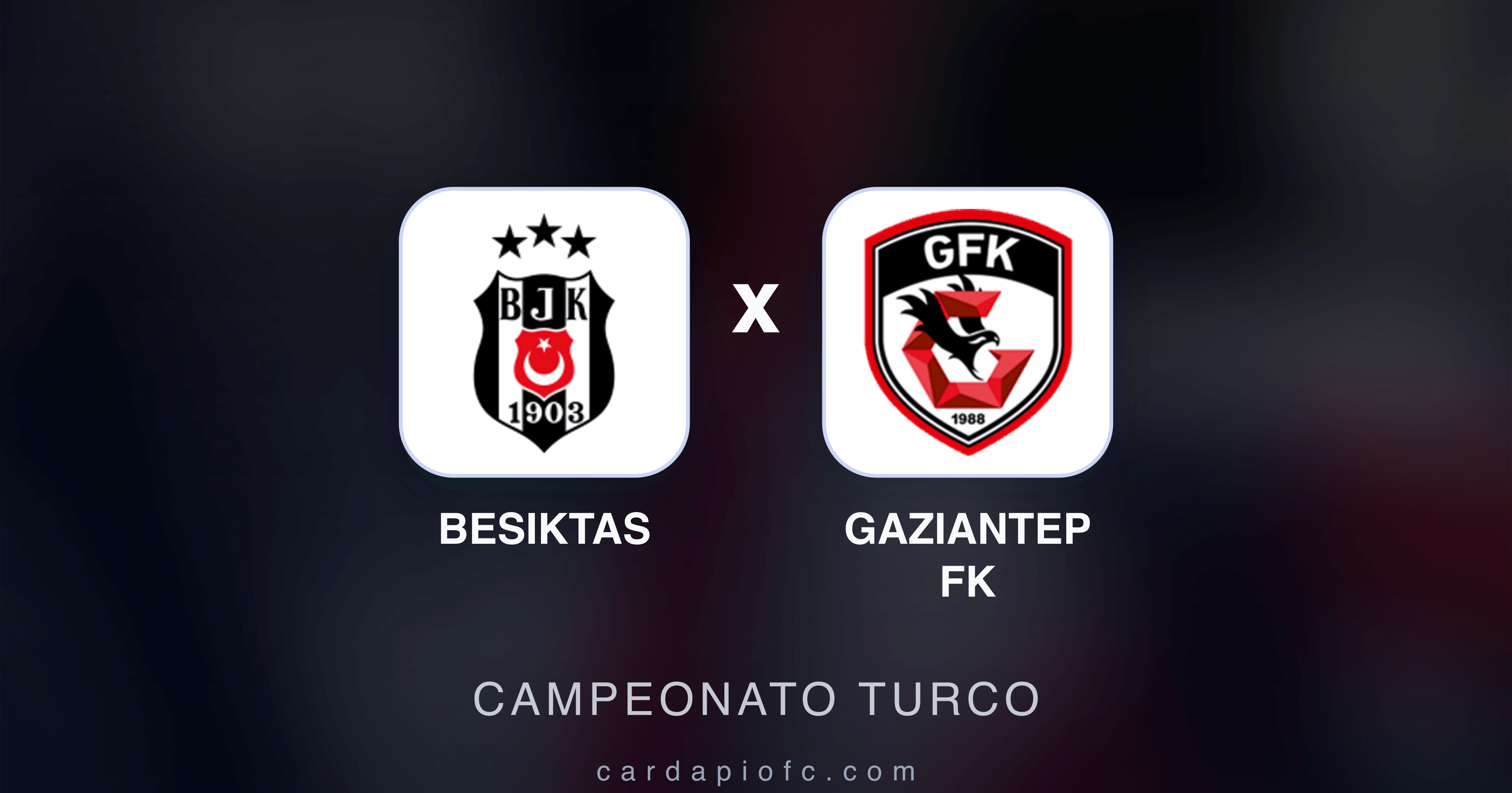 Image d’aperçu pour Besiktas vs Gaziantep FK (Campeonato Turco)