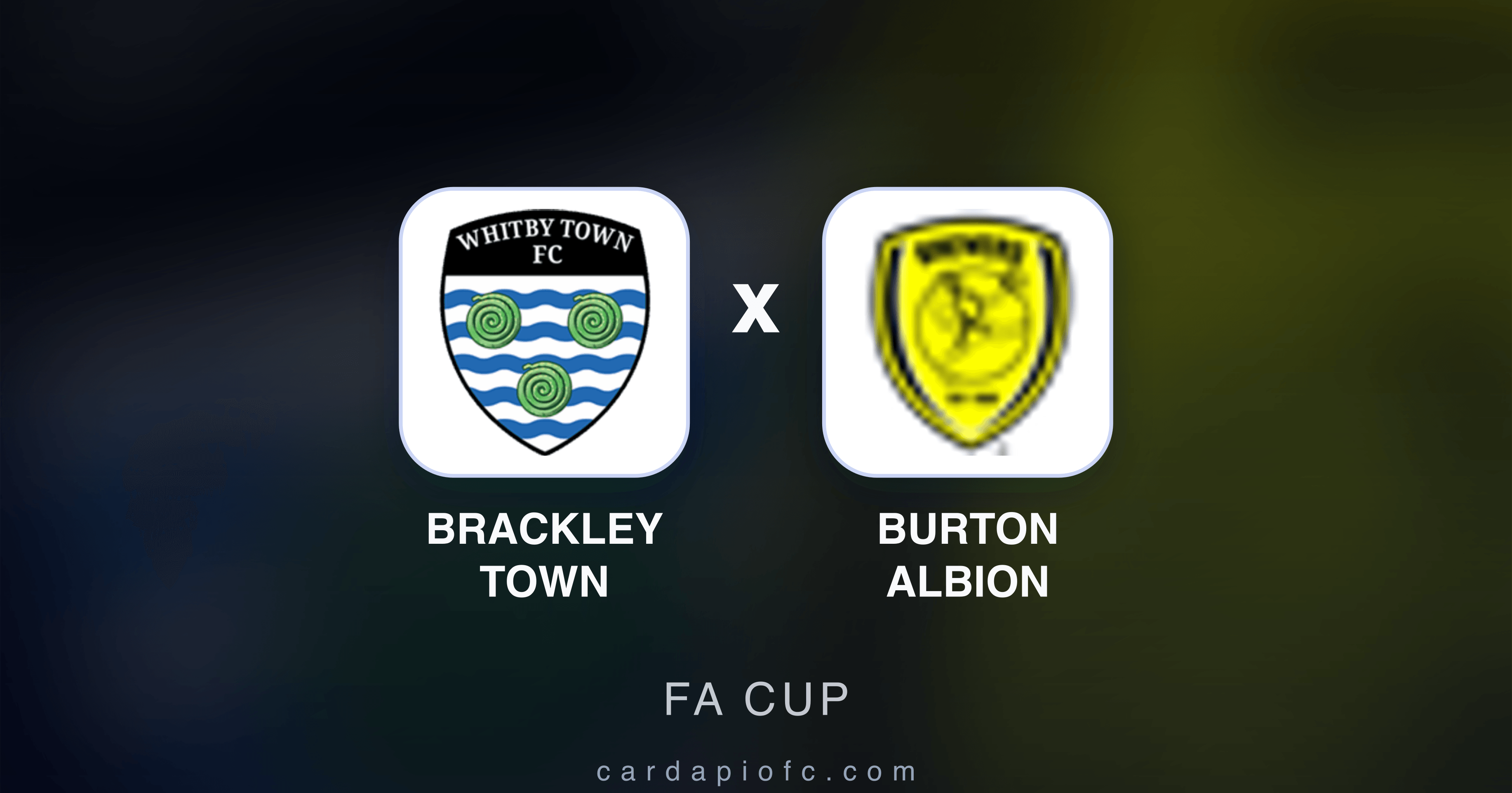 Image d’aperçu pour Brackley Town vs Burton Albion (FA Cup)