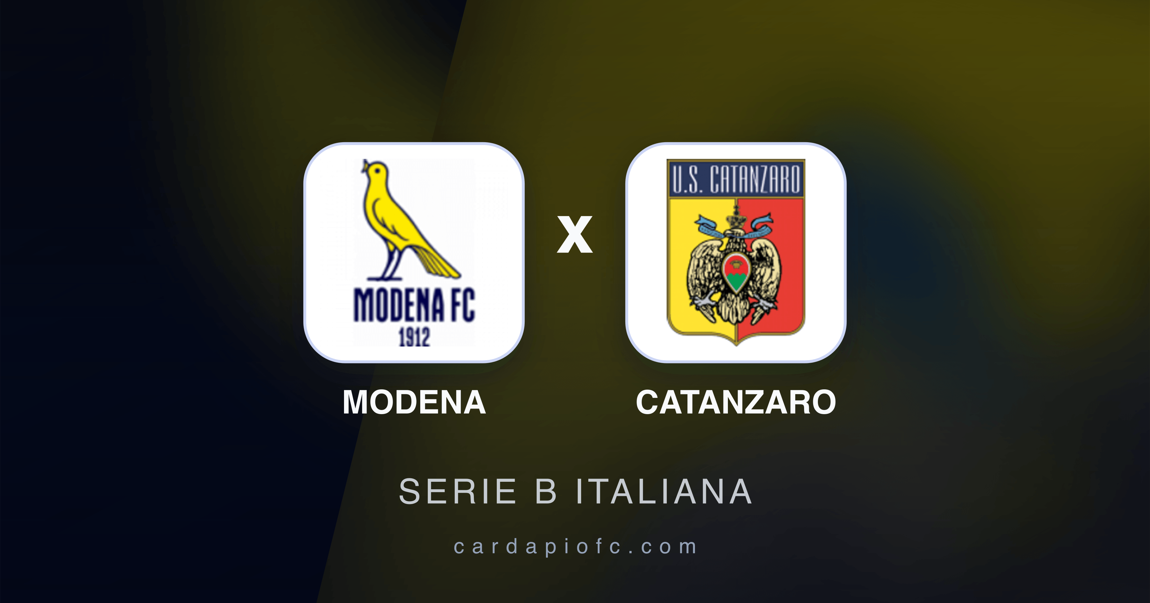 Image d’aperçu pour Modena vs Catanzaro (Serie B Italiana)