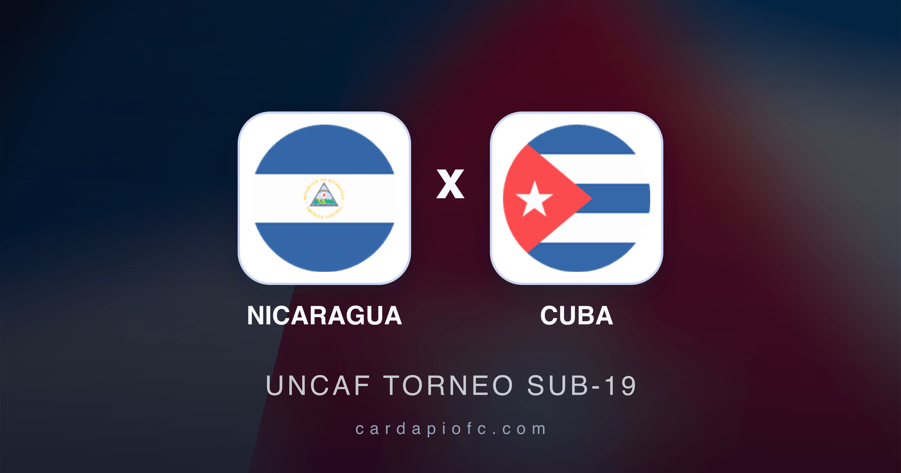 Image d’aperçu pour Nicaragua vs Cuba (UNCAF Torneo Sub-19)