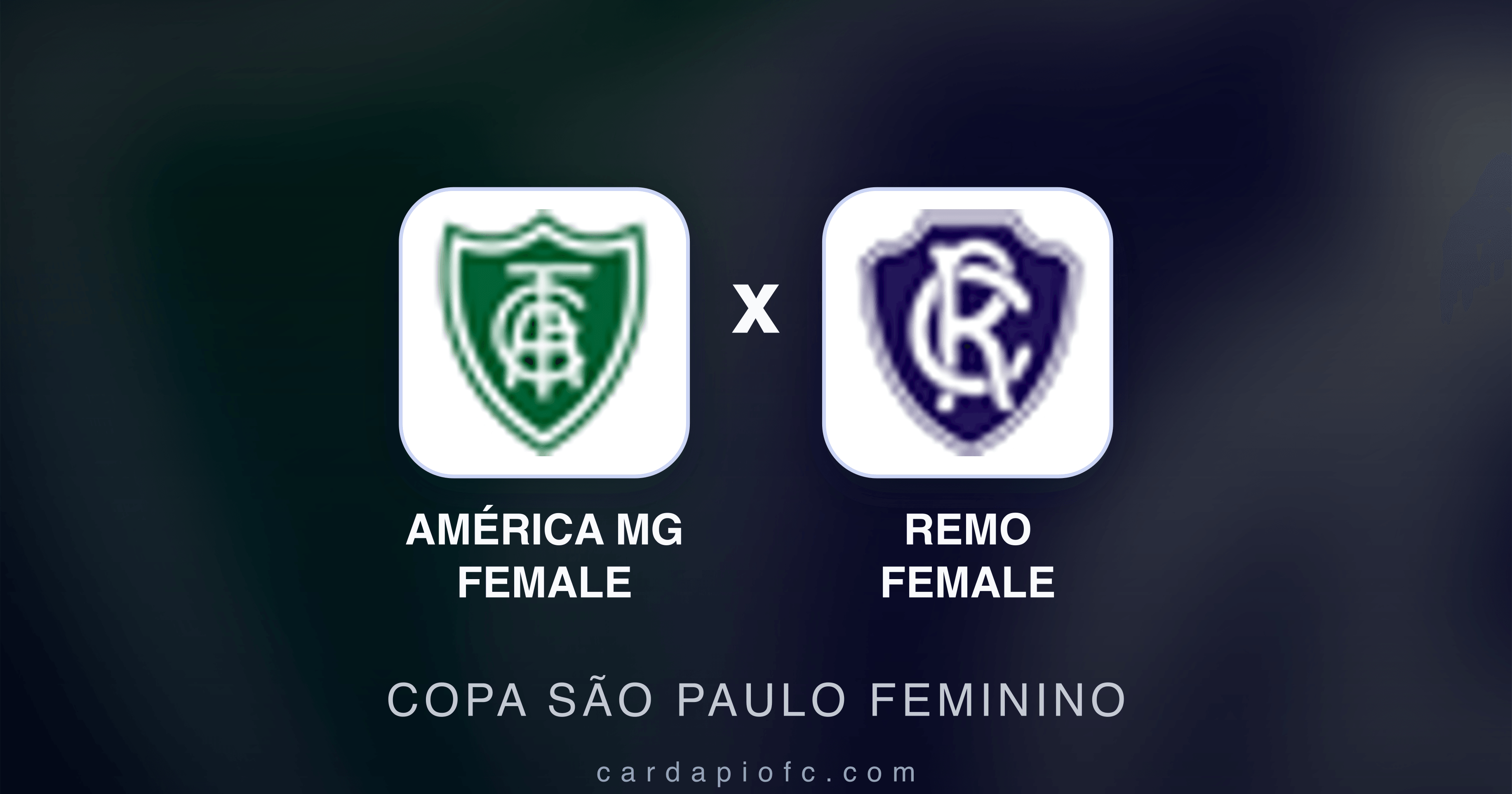 Image d’aperçu pour América MG Female vs Remo Female (Copa São Paulo Feminino)