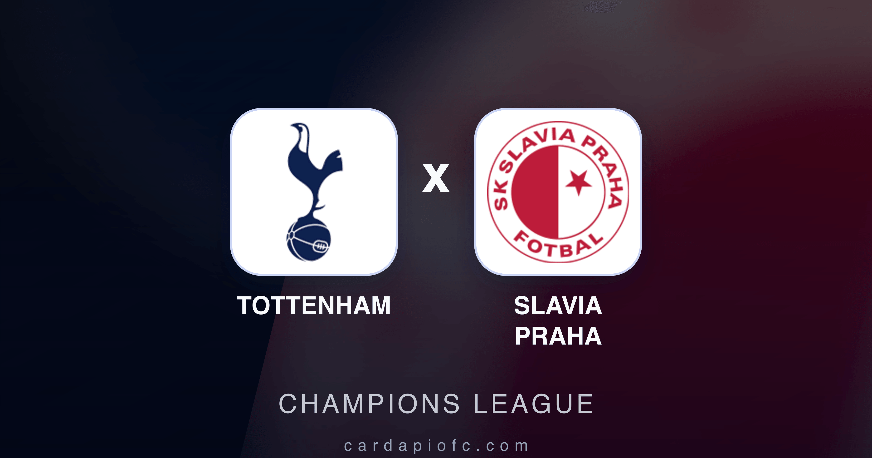 Image d’aperçu pour Tottenham vs Slavia Praha (Champions League)