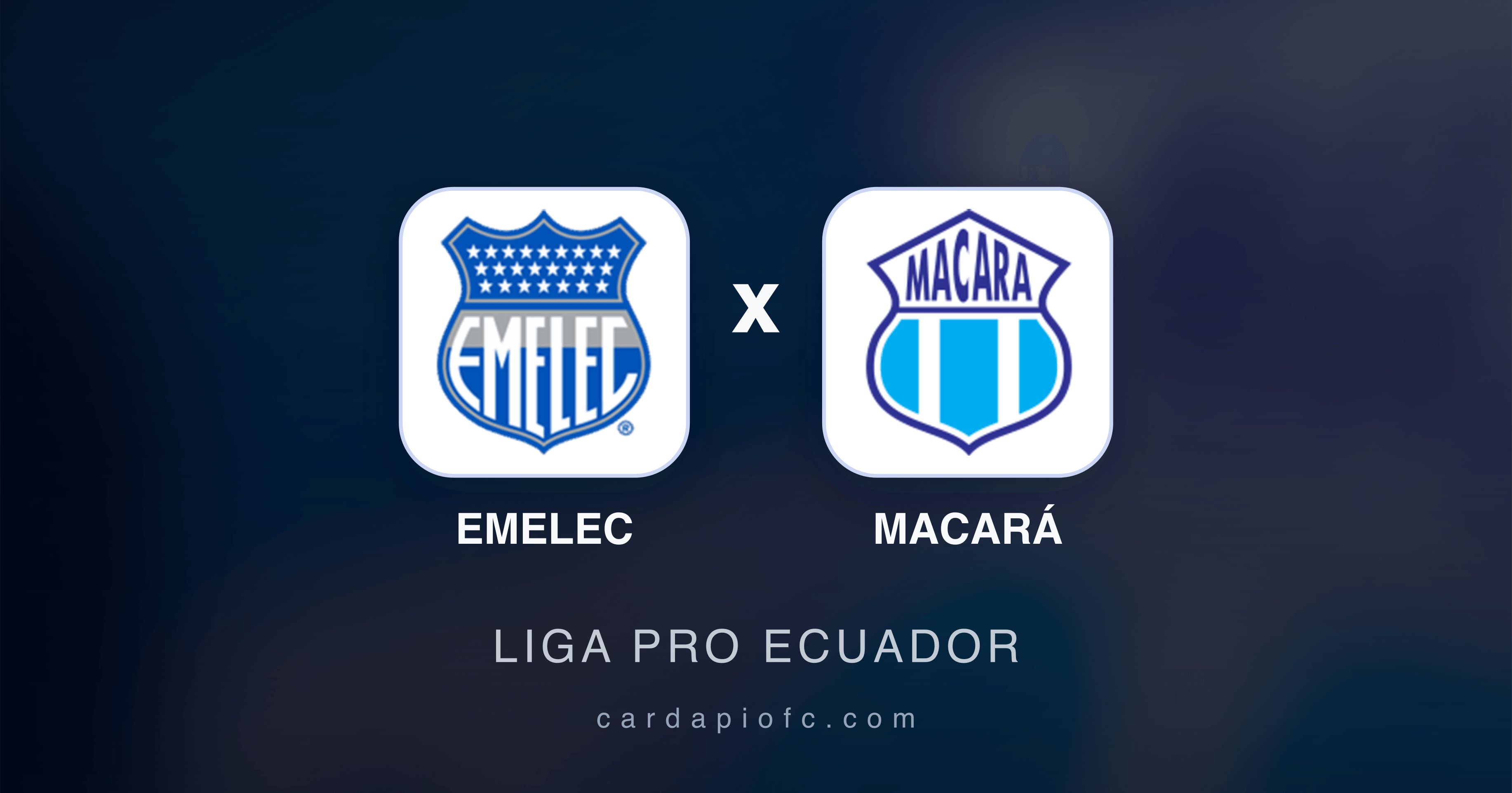 Image d’aperçu pour Emelec vs Macará (Liga Pro Ecuador)