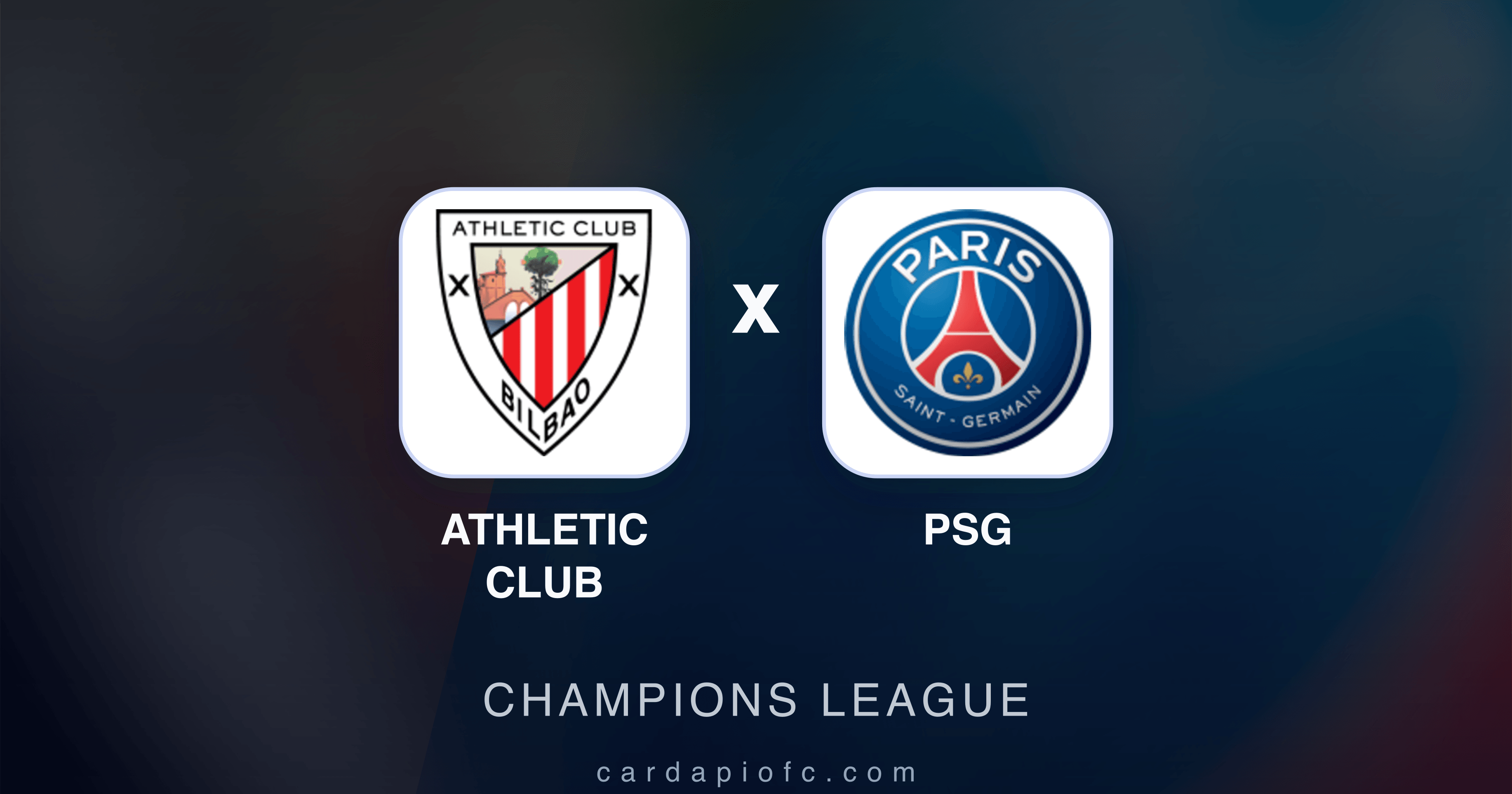 Image d’aperçu pour Athletic Club vs PSG (Champions League)