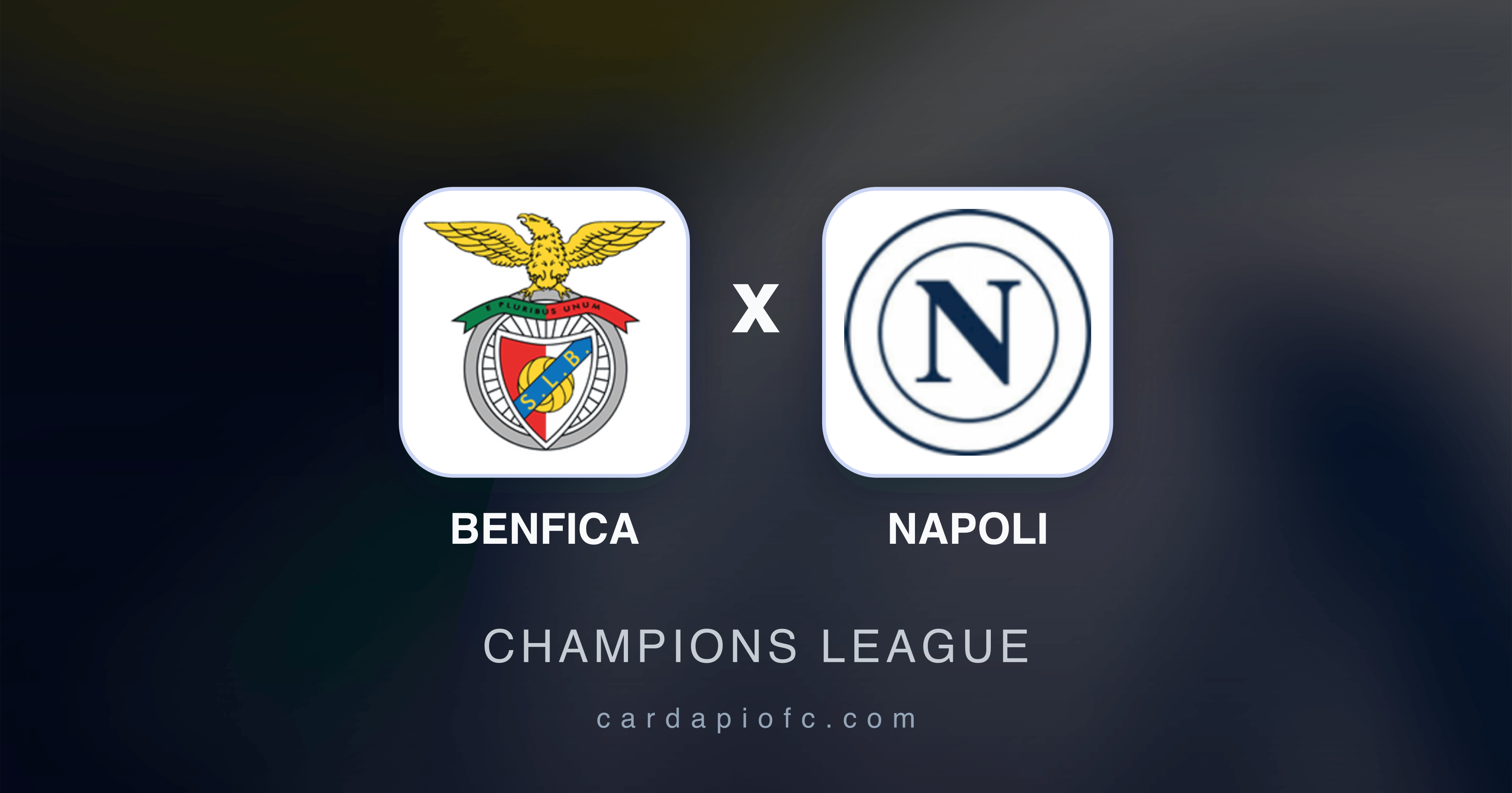 Image d’aperçu pour Benfica vs Napoli (Champions League)