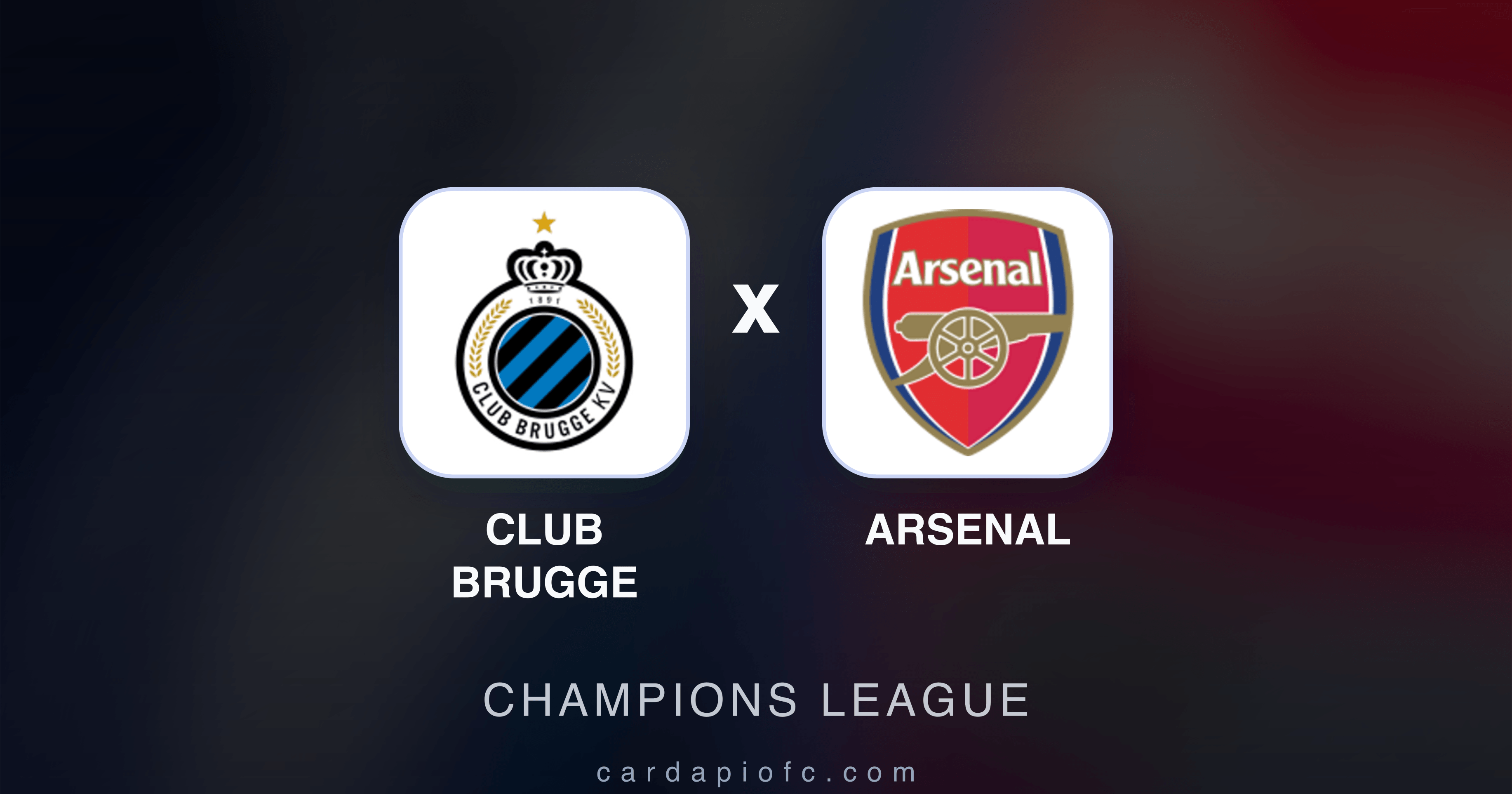 Image d’aperçu pour Club Brugge vs Arsenal (Champions League)