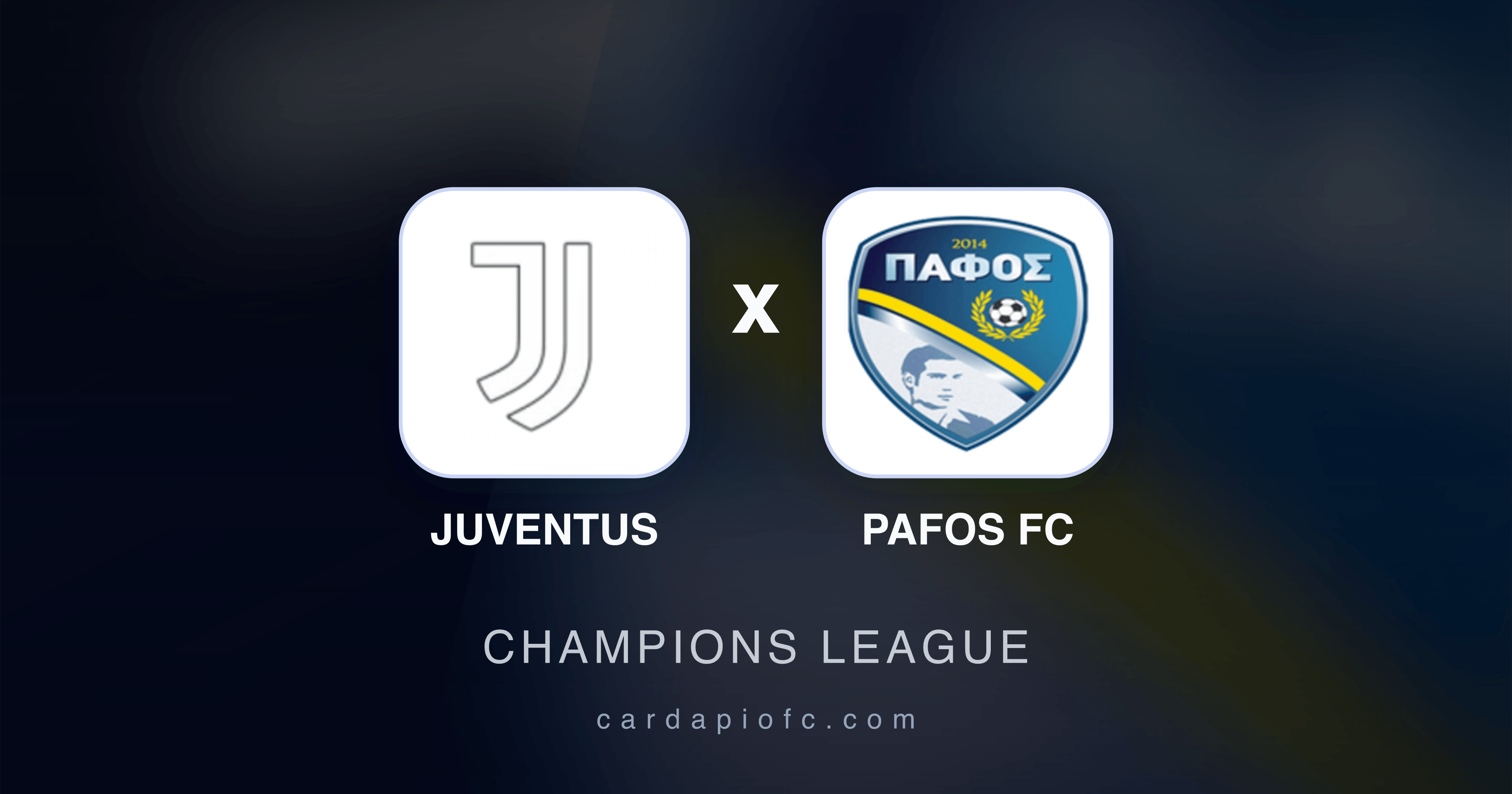 Image d’aperçu pour Juventus vs Pafos FC (Champions League)