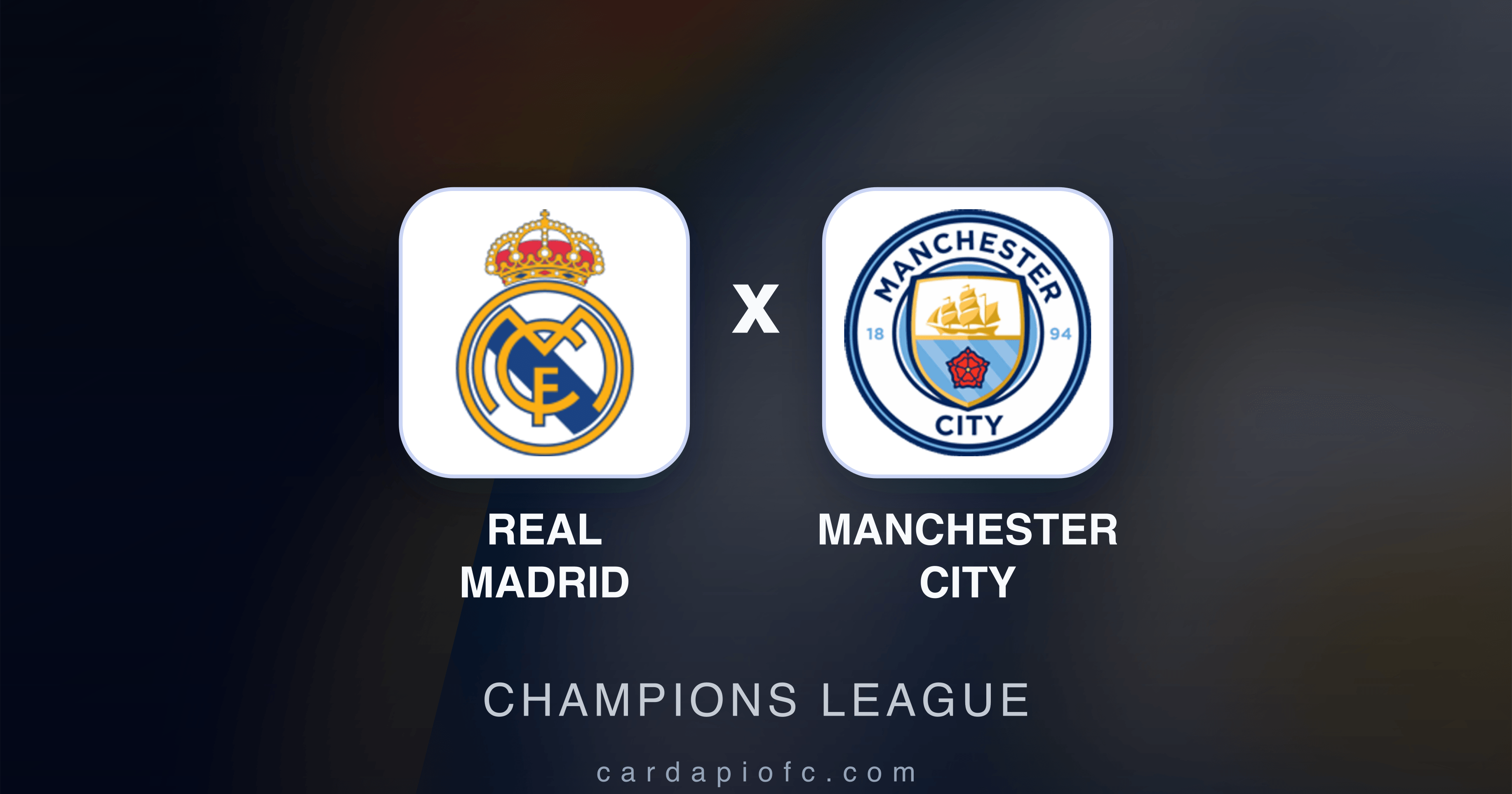 Image d’aperçu pour Real Madrid vs Manchester City (Champions League)
