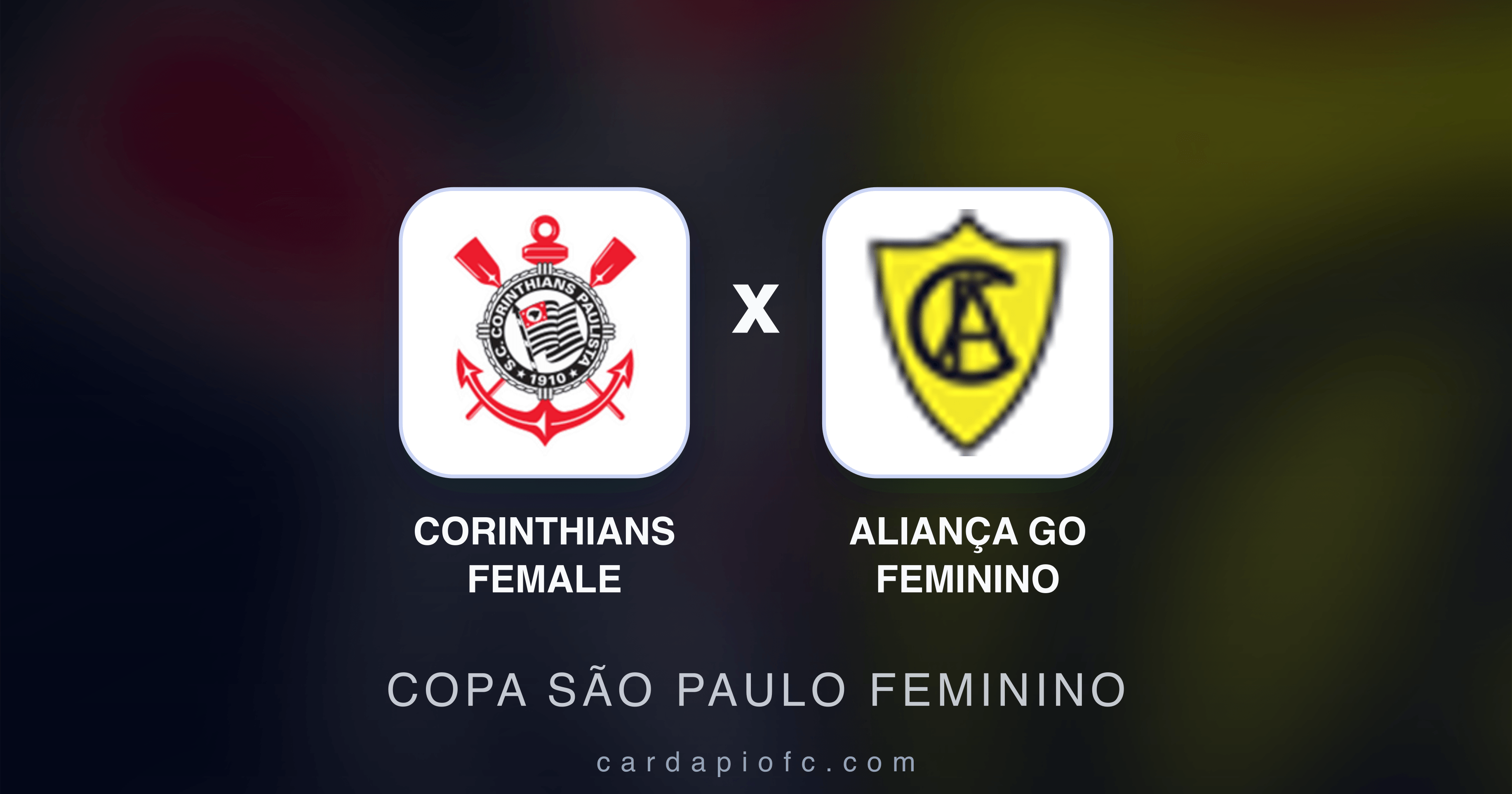 Image d’aperçu pour Corinthians Female vs Aliança GO Feminino (Copa São Paulo Feminino)