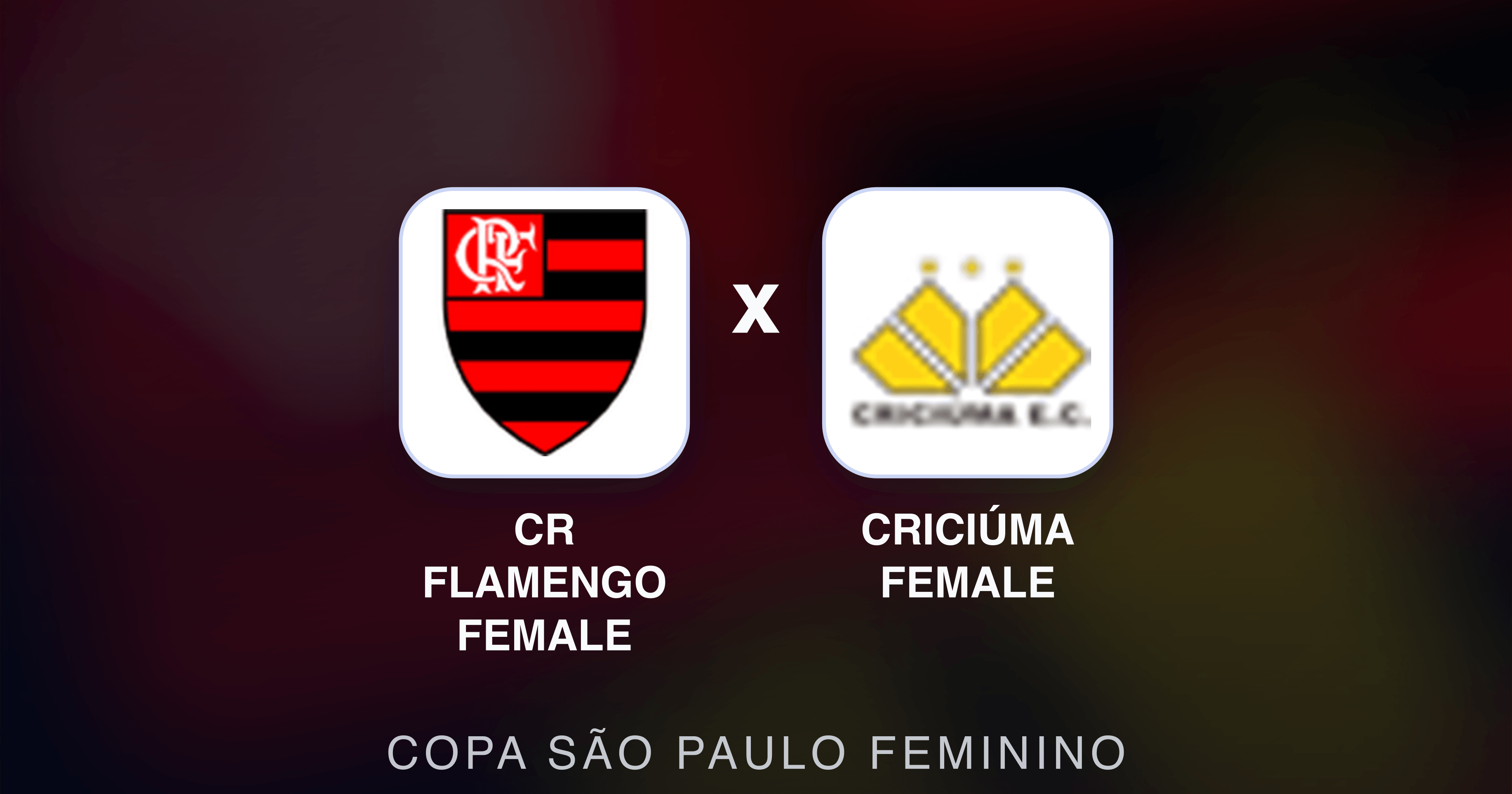 Image d’aperçu pour CR Flamengo Female vs Criciúma Female (Copa São Paulo Feminino)