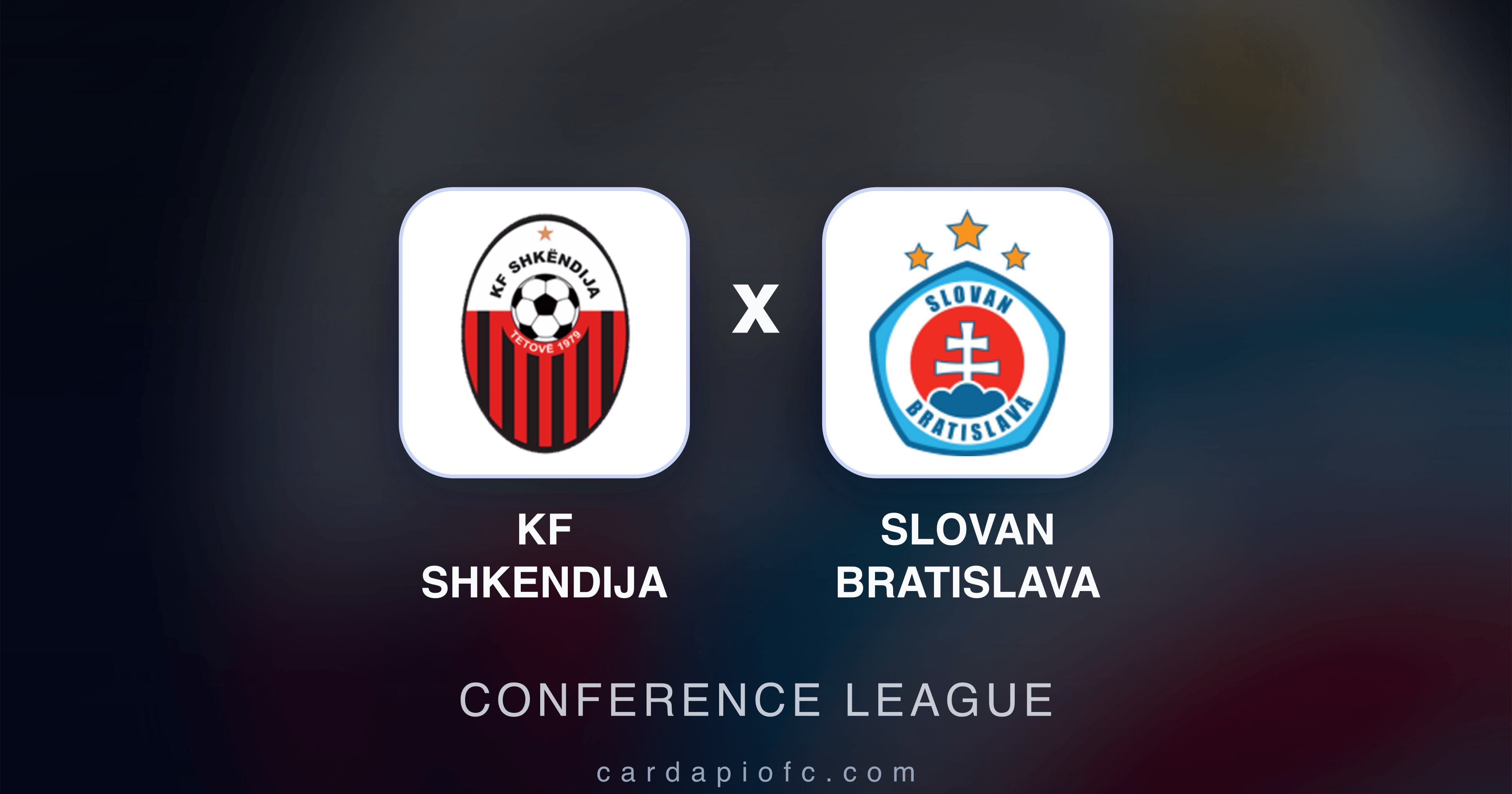 Image d’aperçu pour KF Shkendija vs Slovan Bratislava (Conference League)