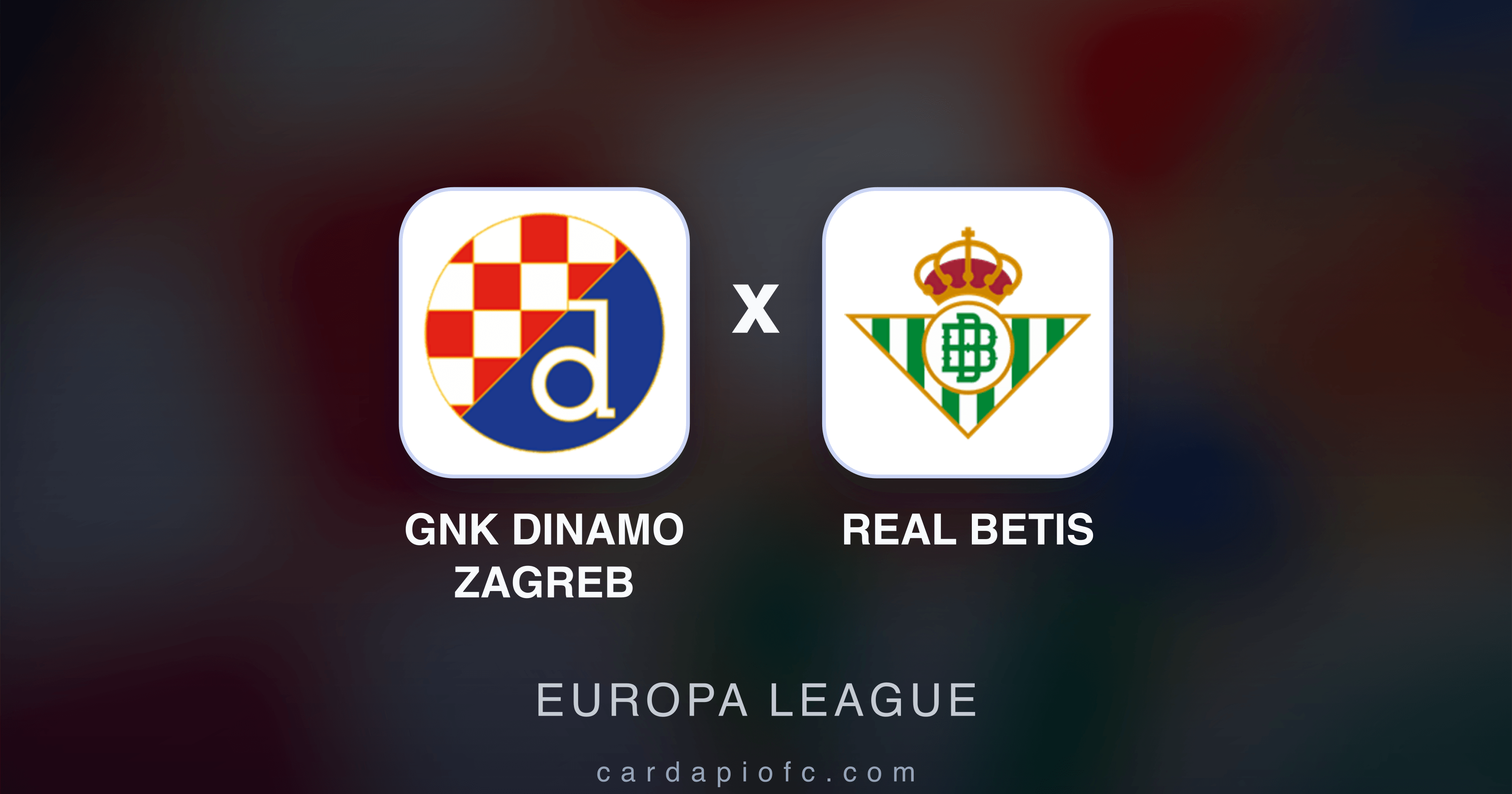 Image d’aperçu pour GNK Dinamo Zagreb vs Real Betis (Europa League)