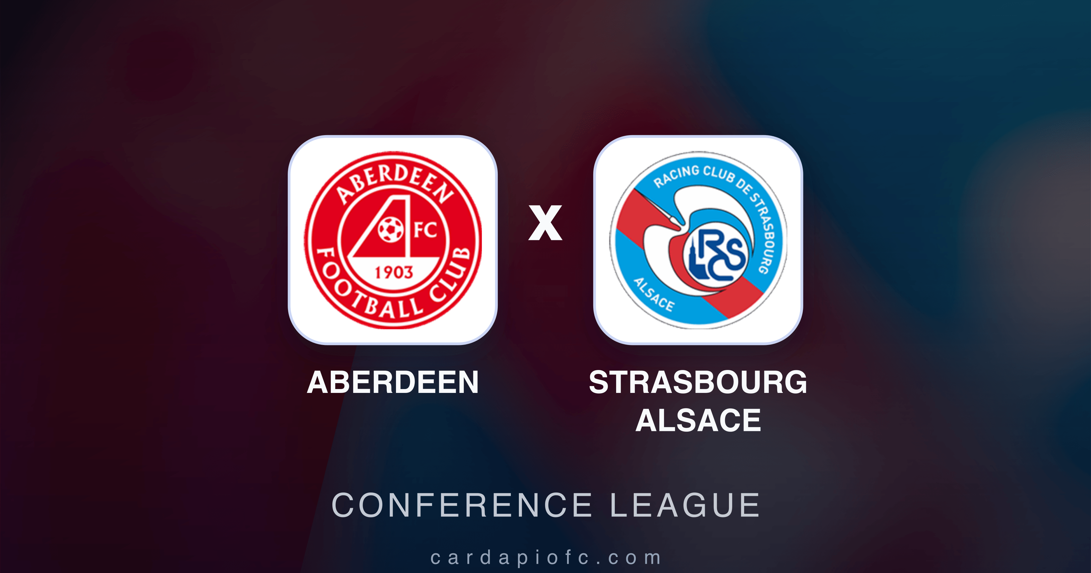 Image d’aperçu pour Aberdeen vs Strasbourg Alsace (Conference League)