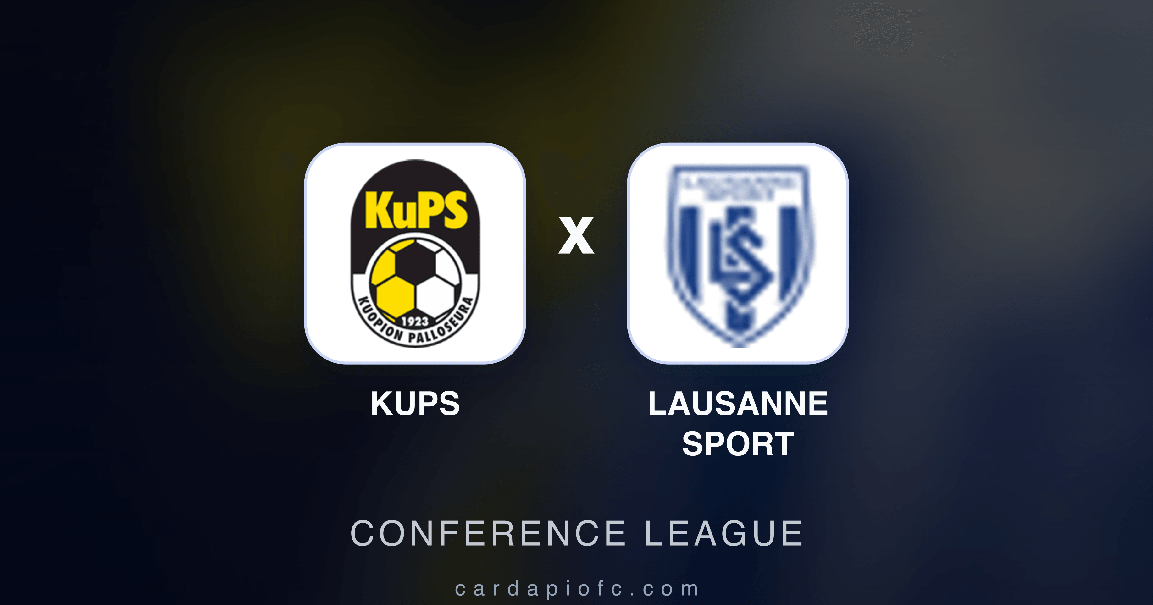 Image d’aperçu pour KuPS vs Lausanne Sport (Conference League)