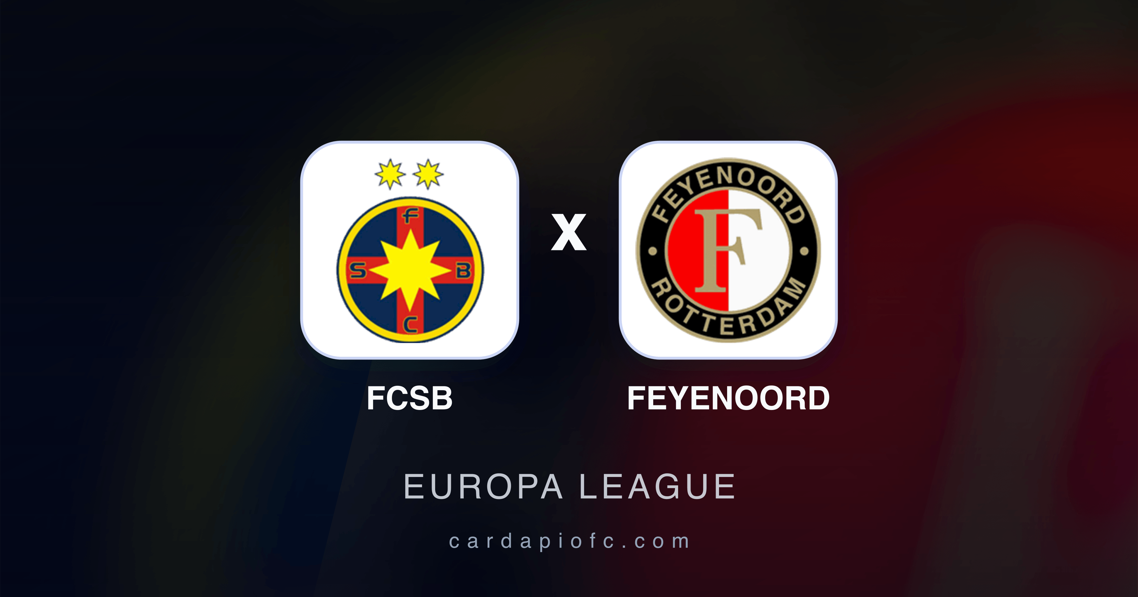 Image d’aperçu pour FCSB vs Feyenoord (Europa League)