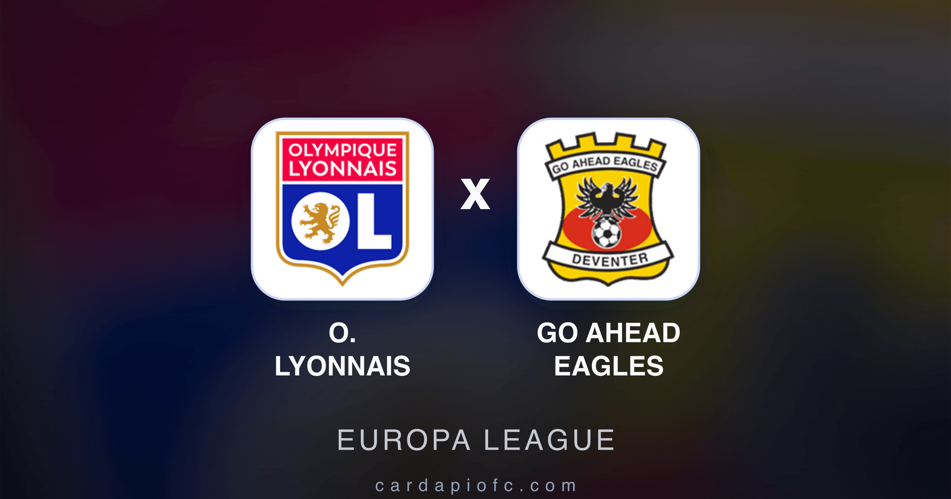 Image d’aperçu pour O. Lyonnais vs Go Ahead Eagles (Europa League)