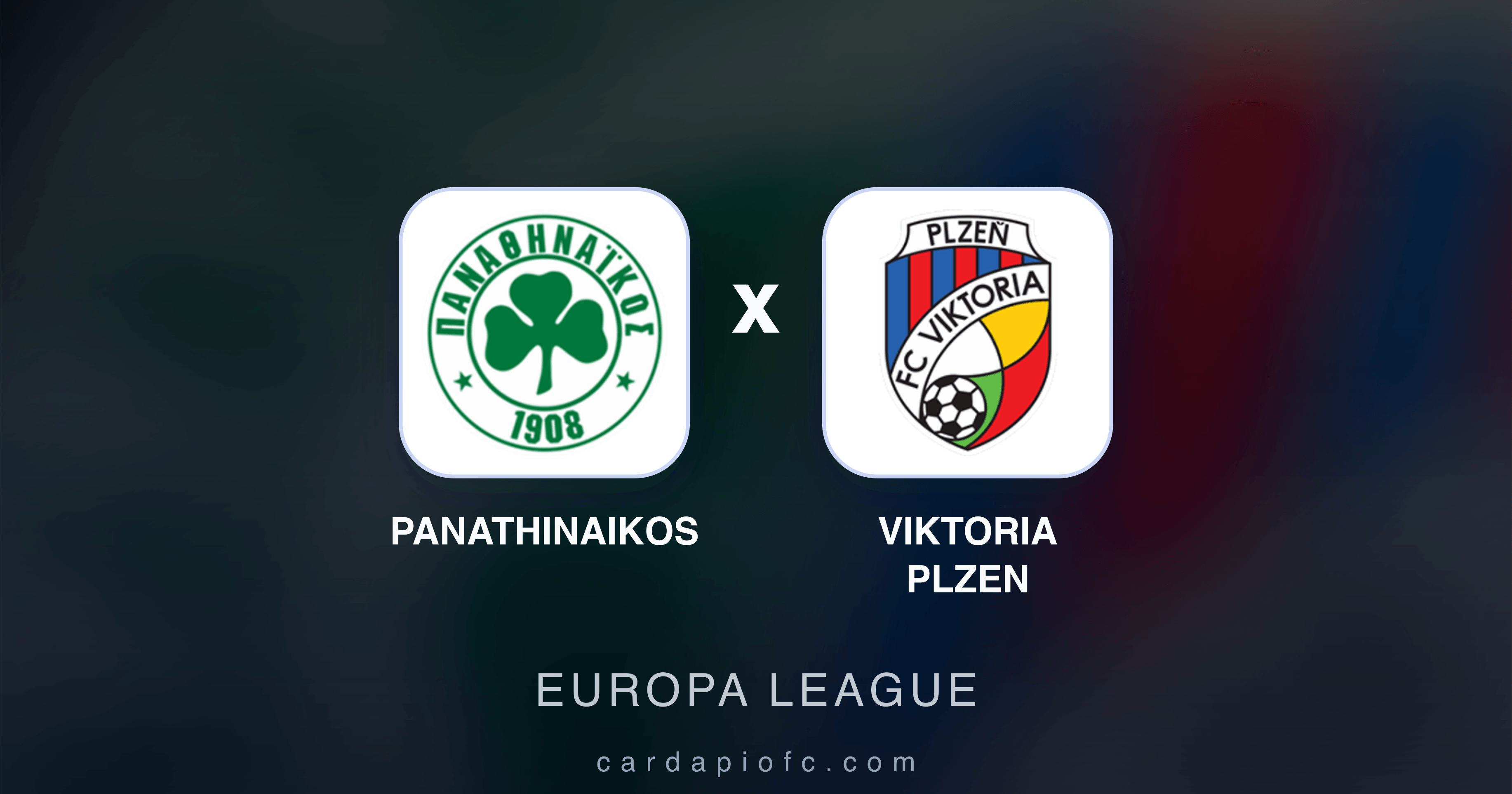 Image d’aperçu pour Panathinaikos vs Viktoria Plzen (Europa League)